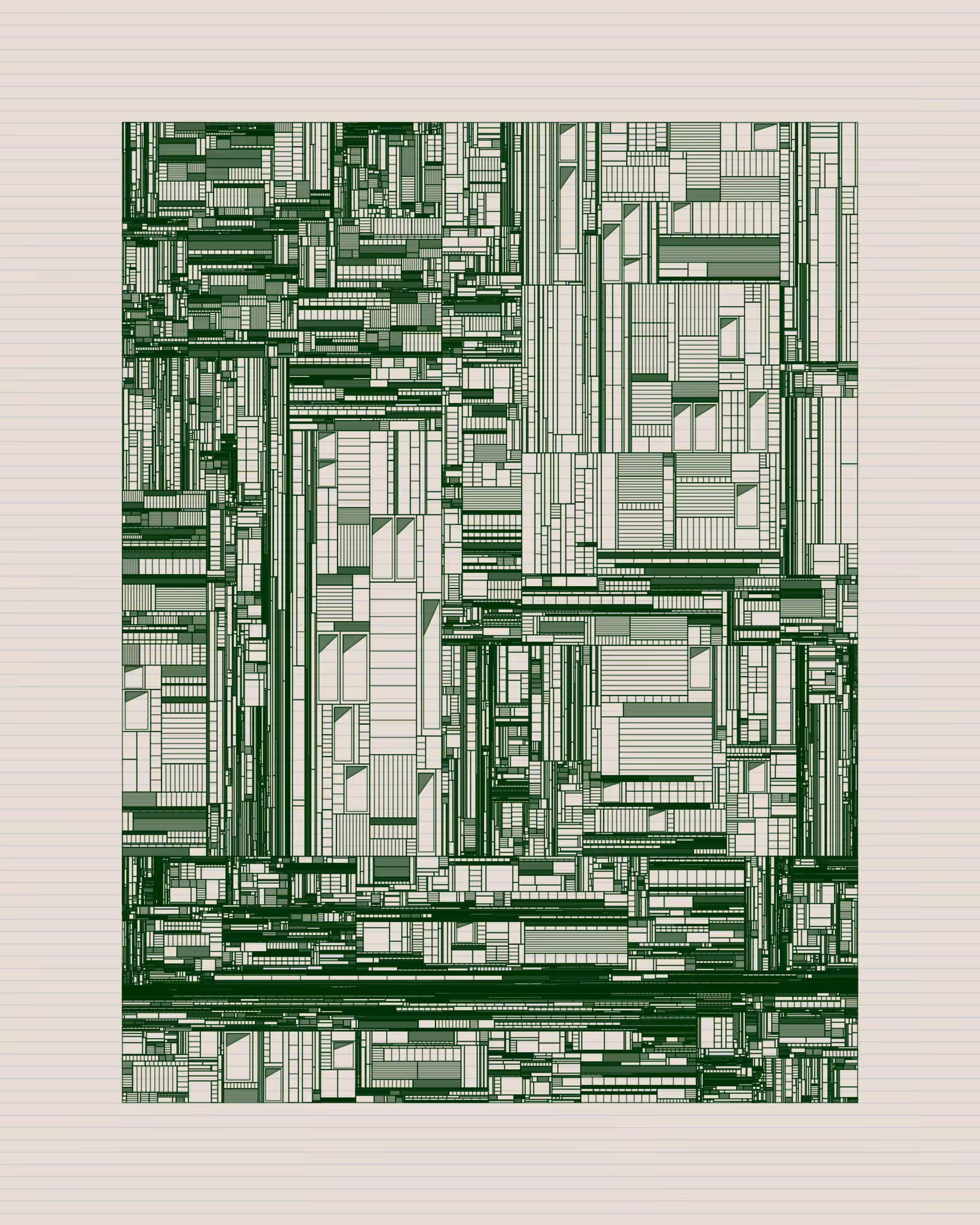 Classic Generative Grid. Overdose #825