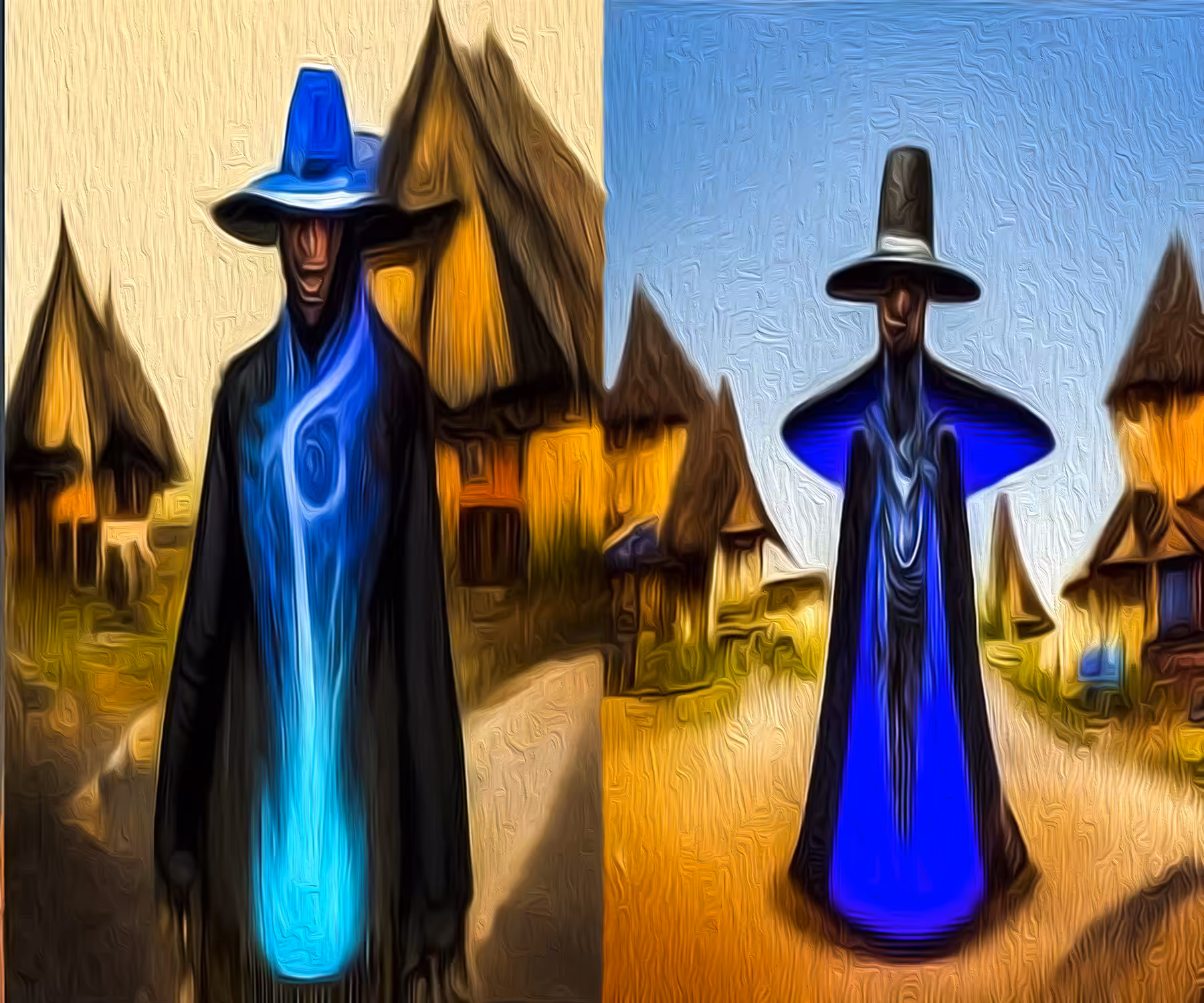 The Mage with Black Hat