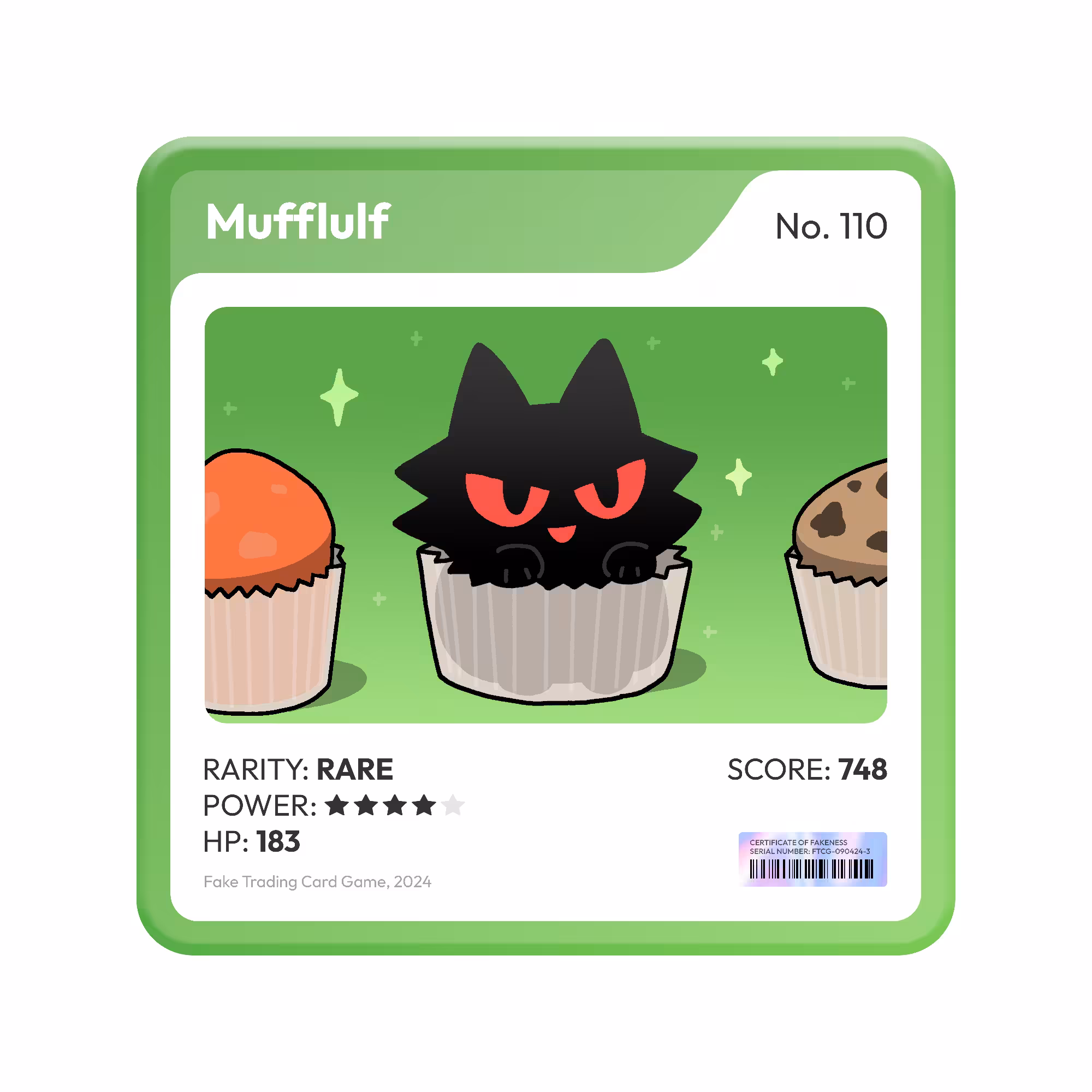 Fake Trading Card Game: Mufflulf