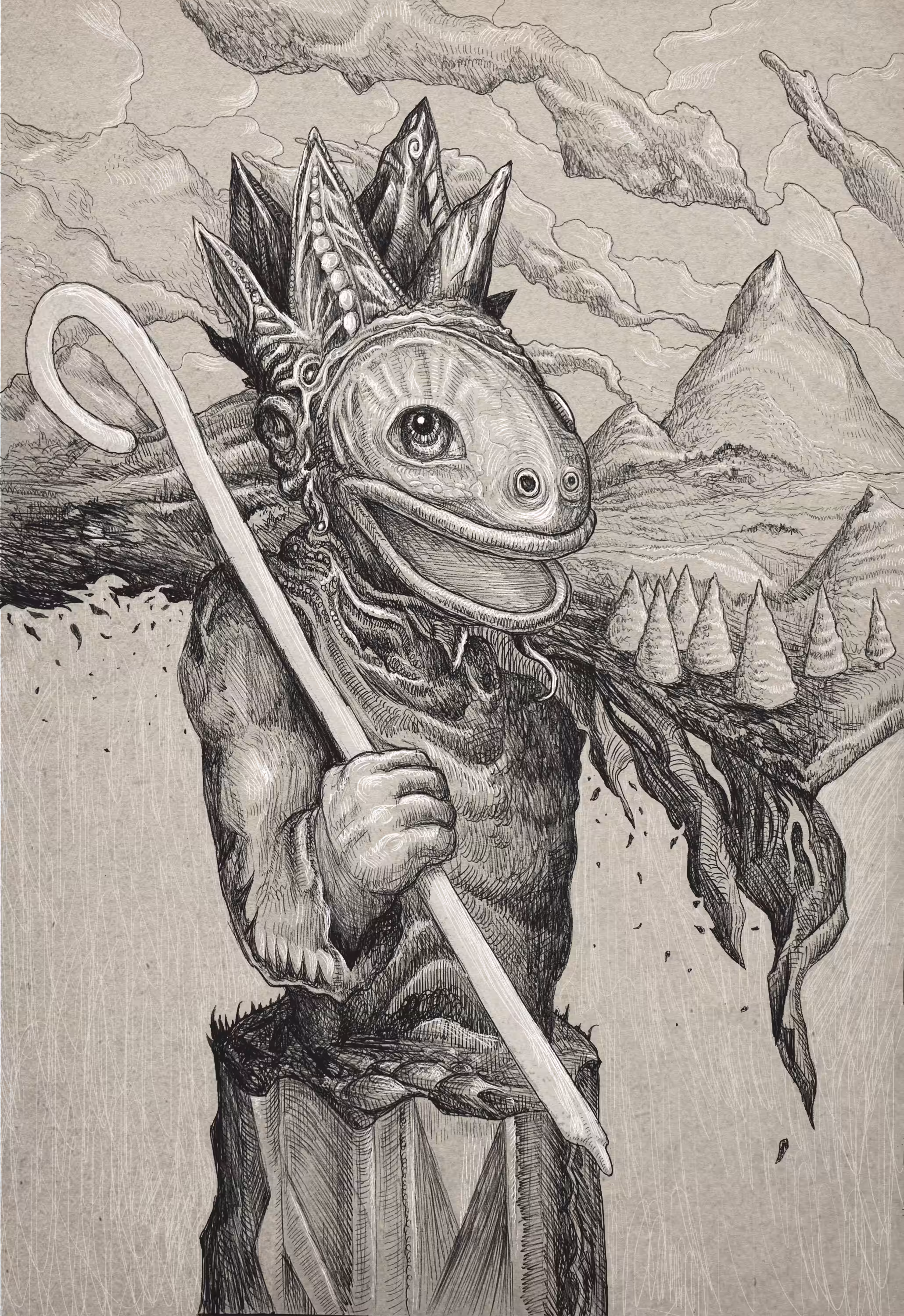 Of the Fish and the Wand