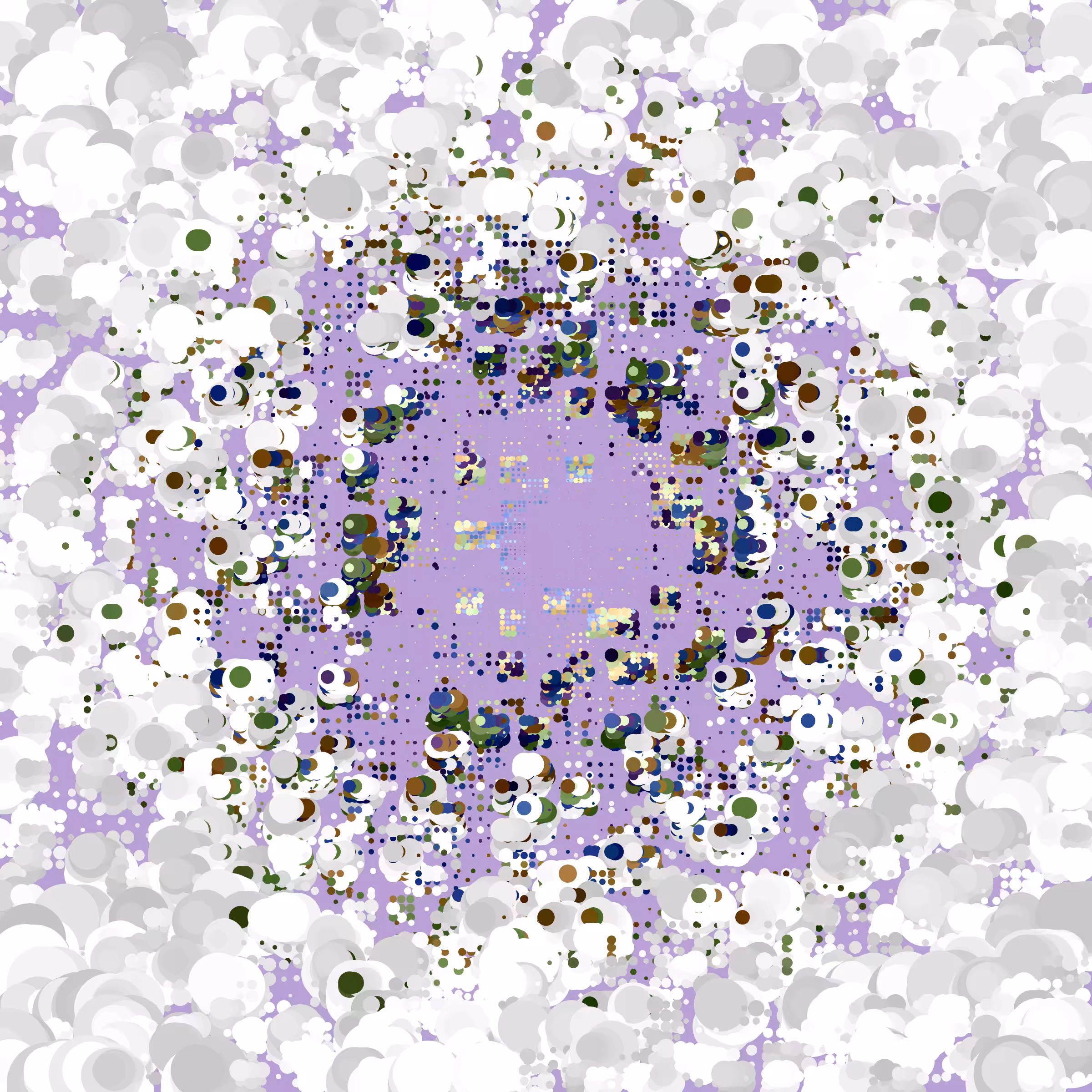 Dot Matrix Gradient Study #187
