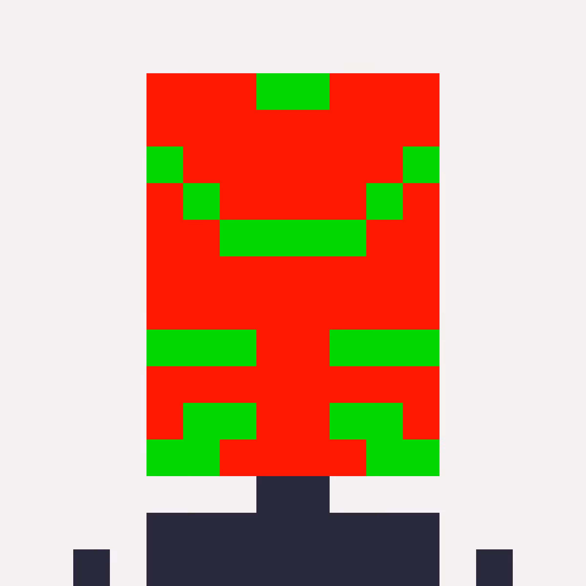 Blockbob Rorschach #8