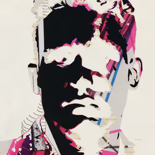 THE GENERATIVE PORTRAIT COLLECTION OF ROBERT MALLARY: Generative Portrait of Robert Mallary #444