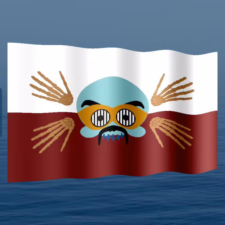 Jolly Roger Flag #202