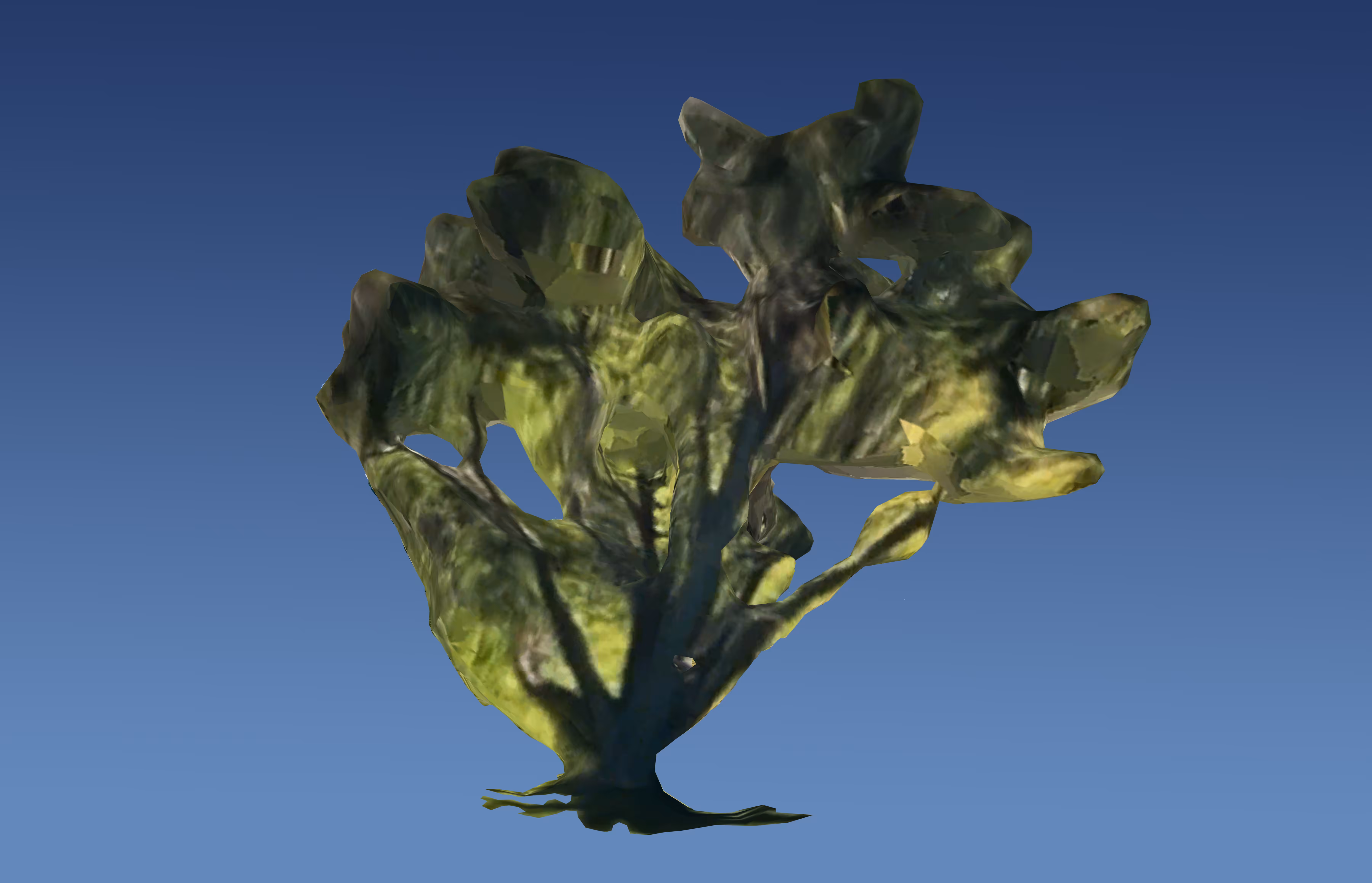 a small collection of trees (cutout #1)
