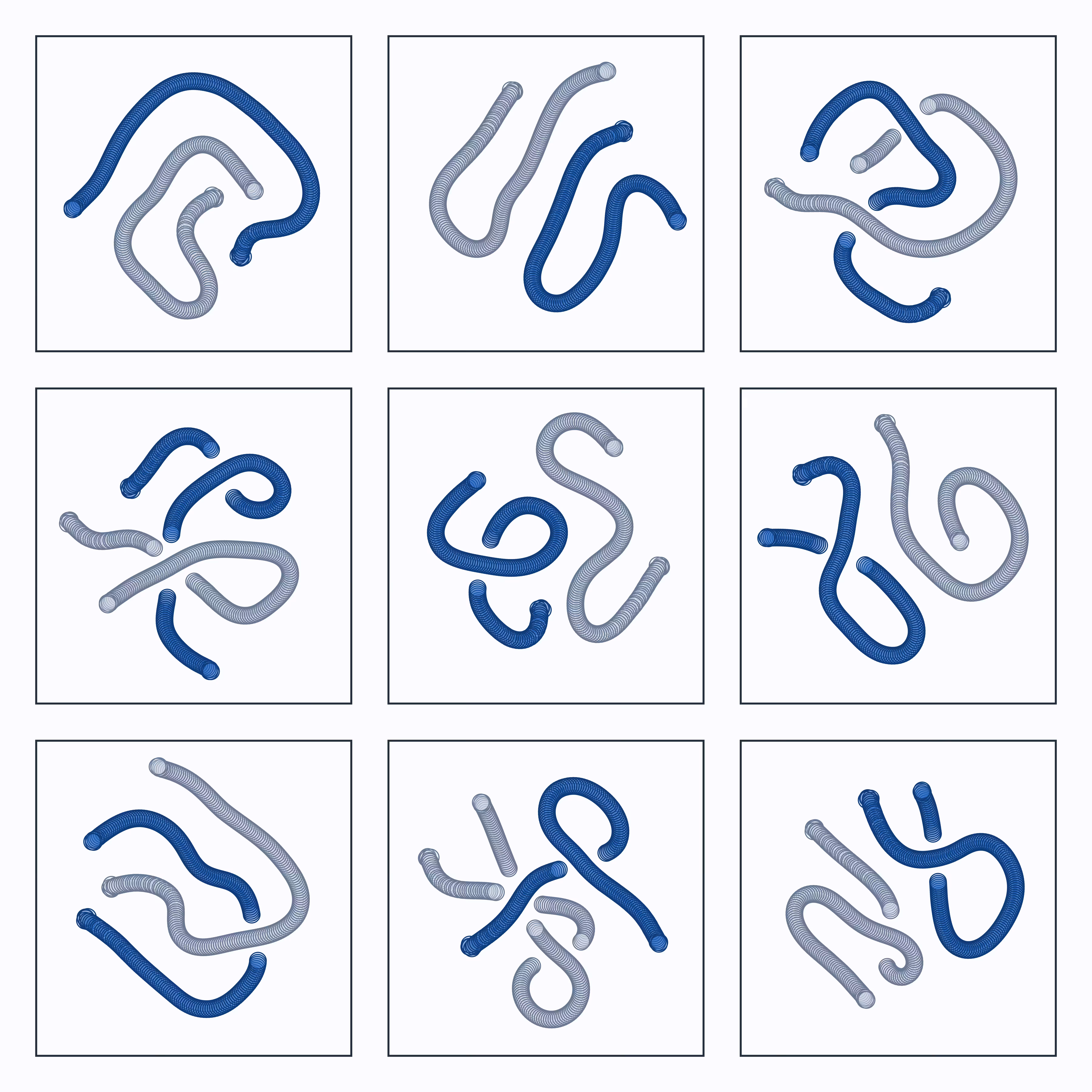 Low-Chroma Squiggles #42210