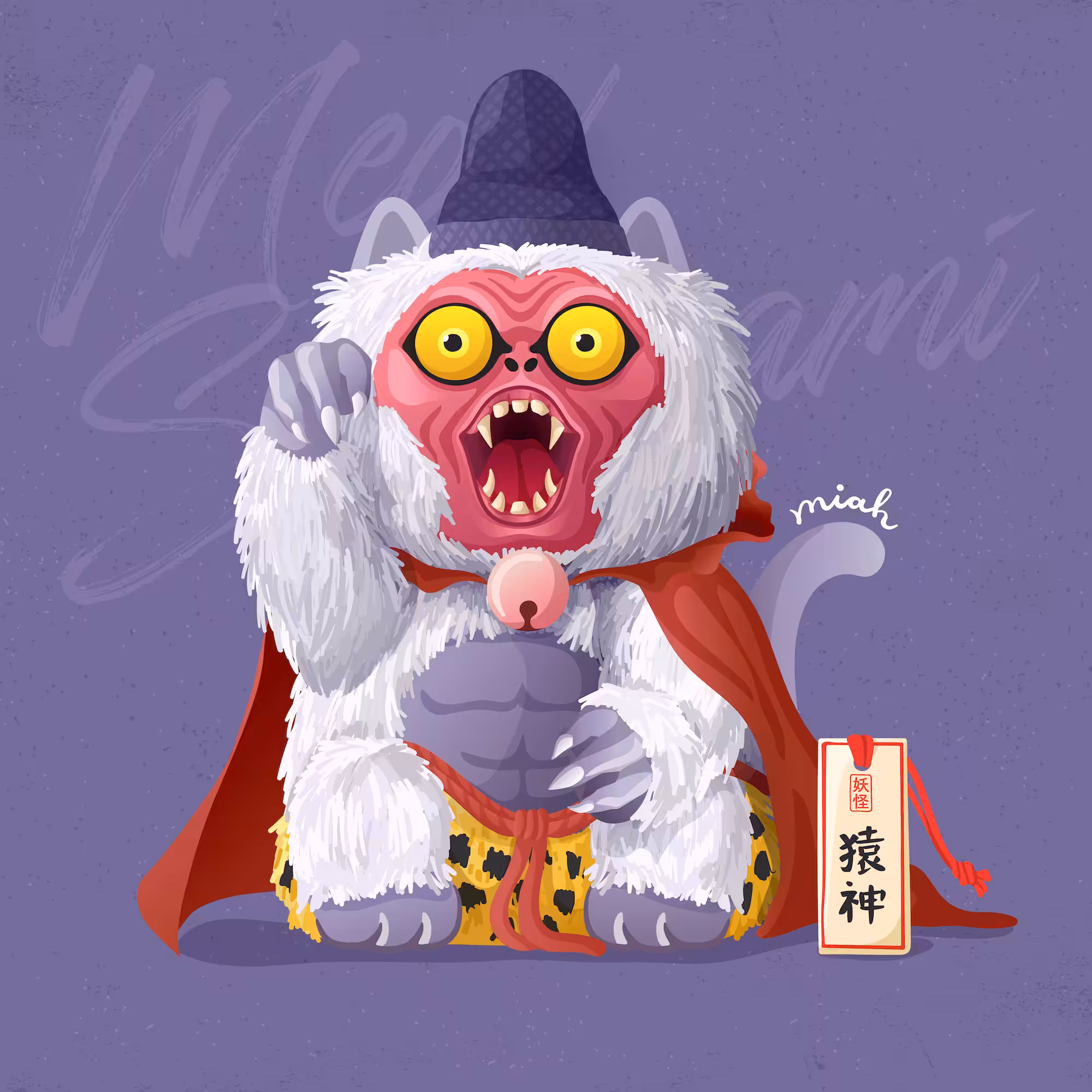 Manekineko x Yokai : Meow Sarugami