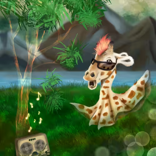 Giraffe ghost