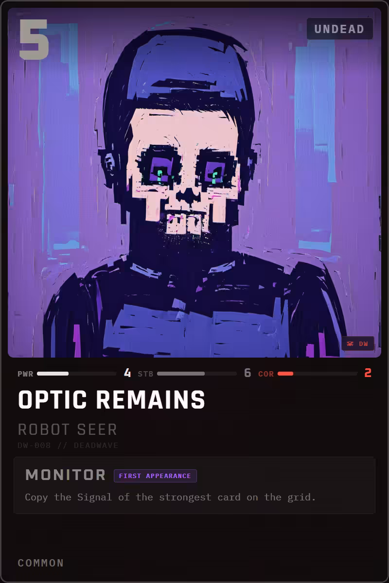 Optic Remains — Robot Seer