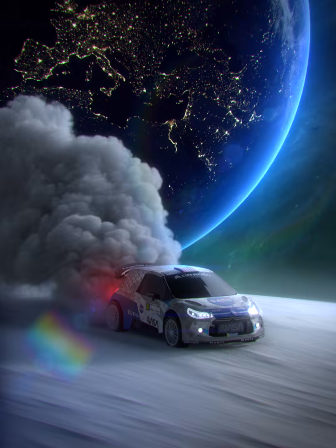 Drifting on the Moon