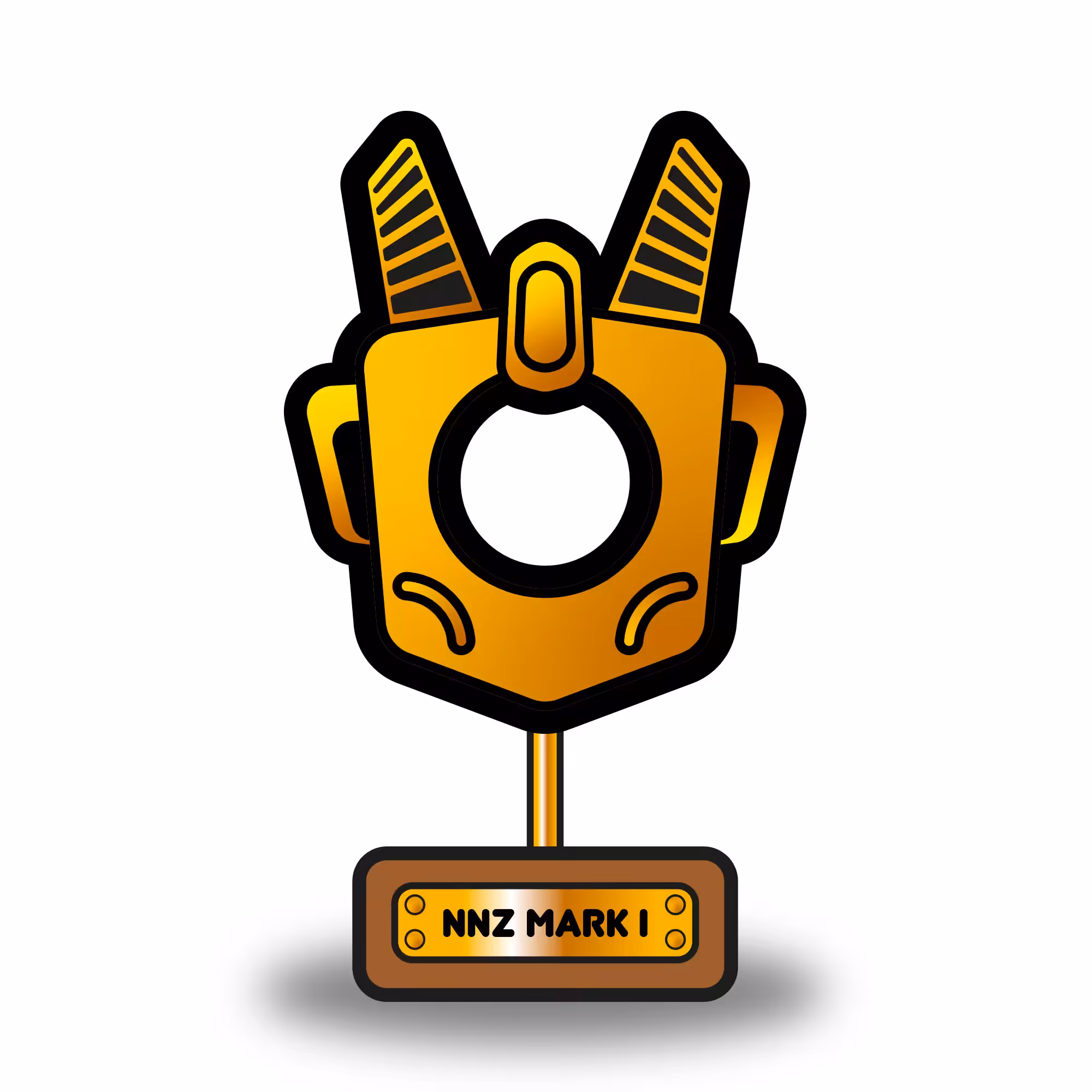 Gold Helmet - NNZ MARK I