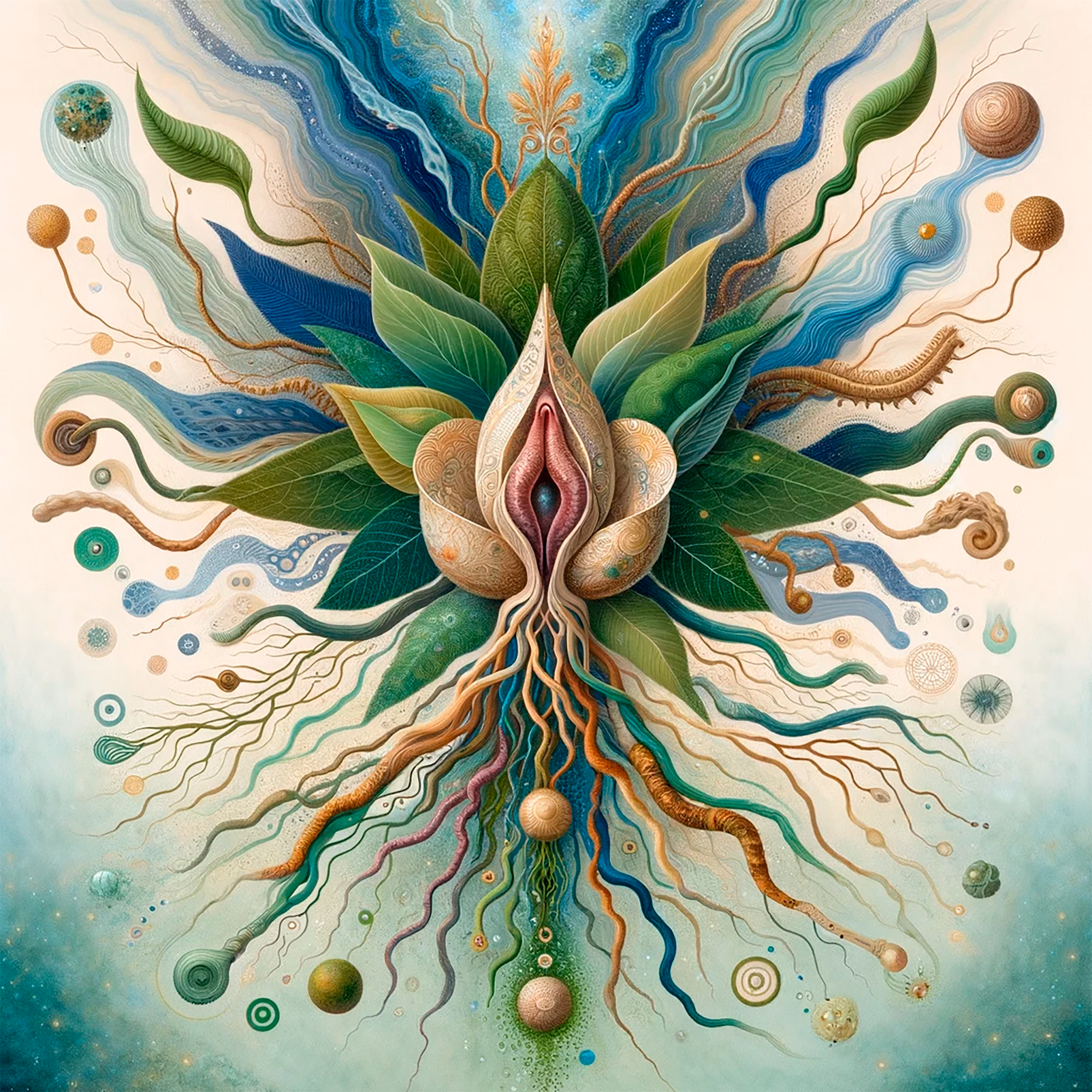 Mystic Bloom Rooted Serenity
