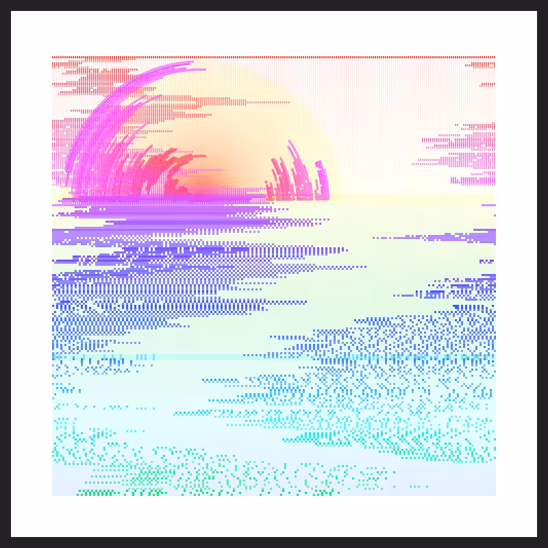 Glitch Acuarela #29