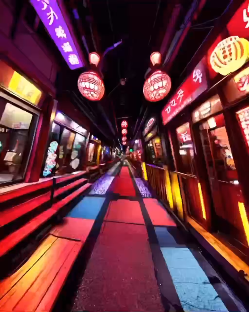 Riding down Tokyo lane