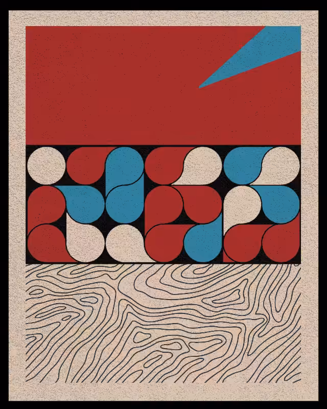 Bauhaus art #red #2