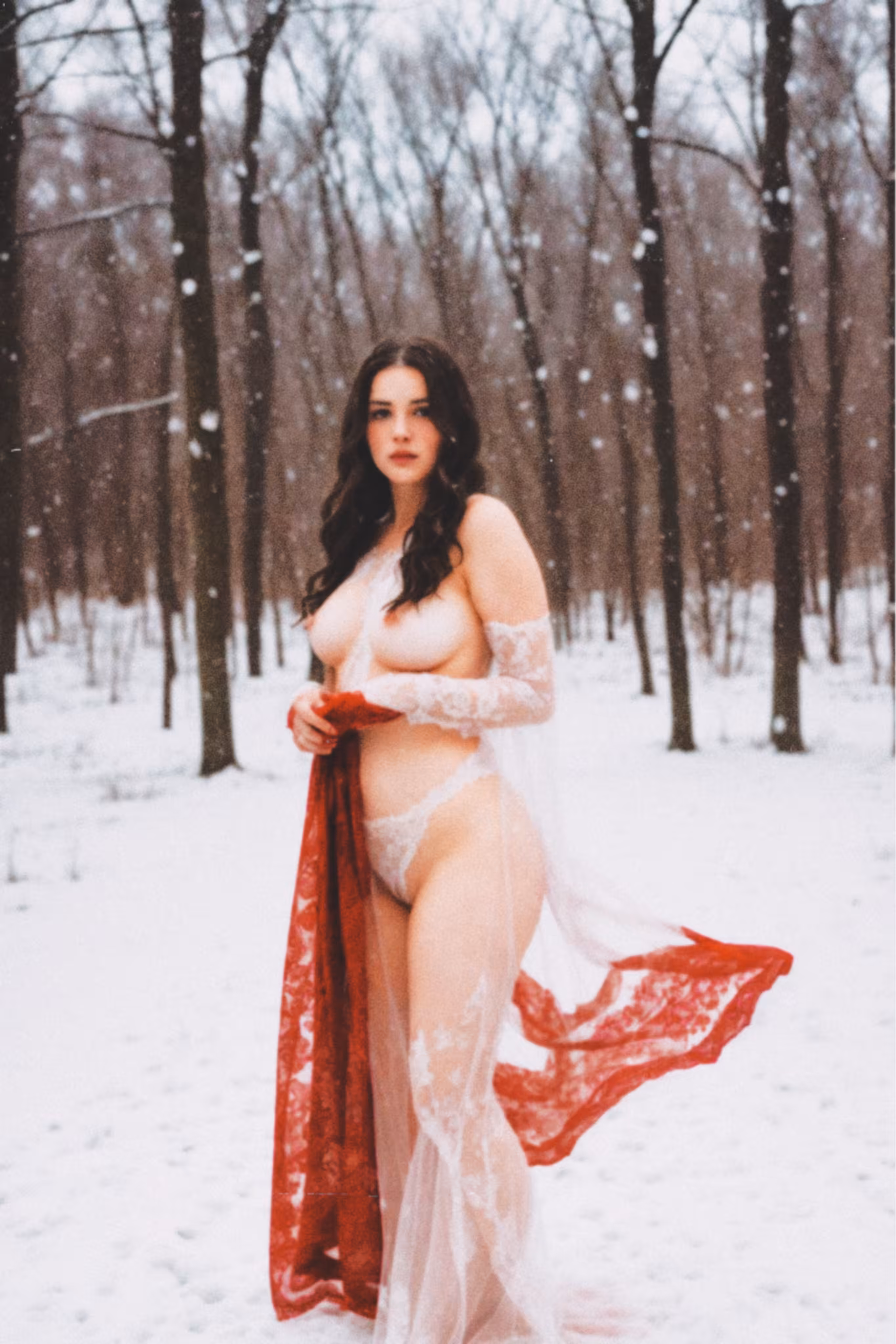 NakedNFTGirl: Crimson