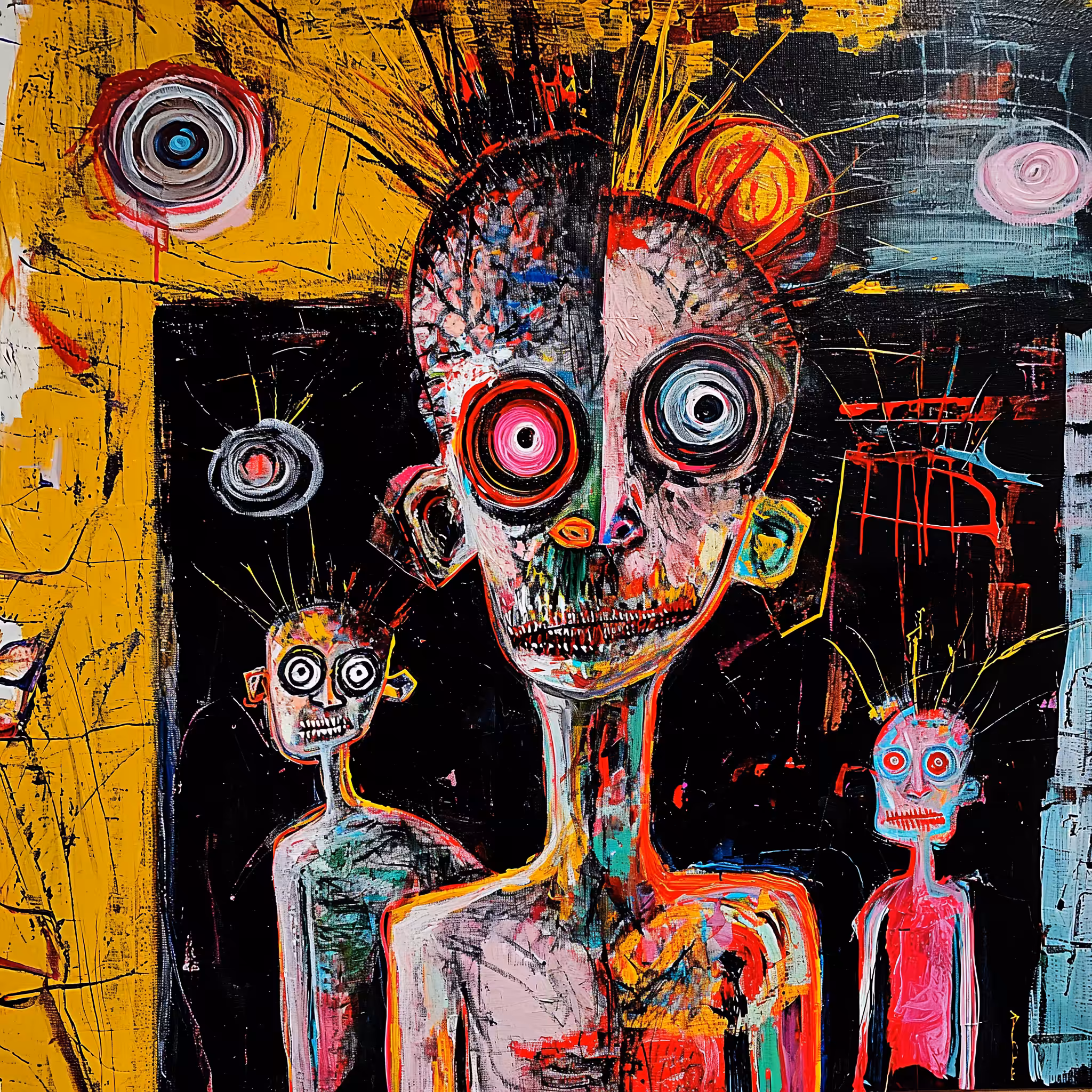 Basquiat Little Creatures: Little Creature #00790