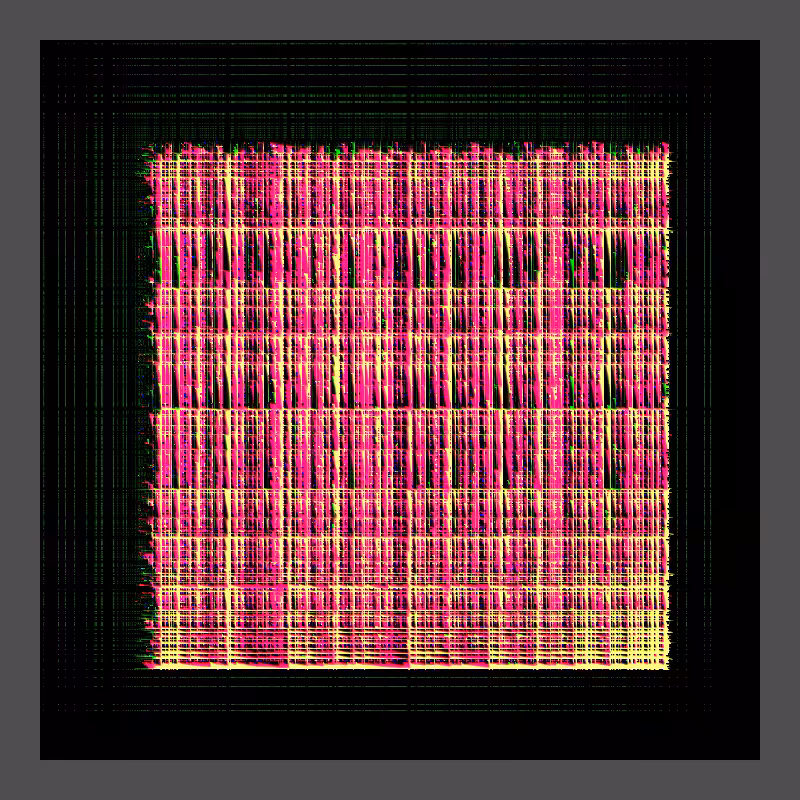 Analog Grid Burn #13
