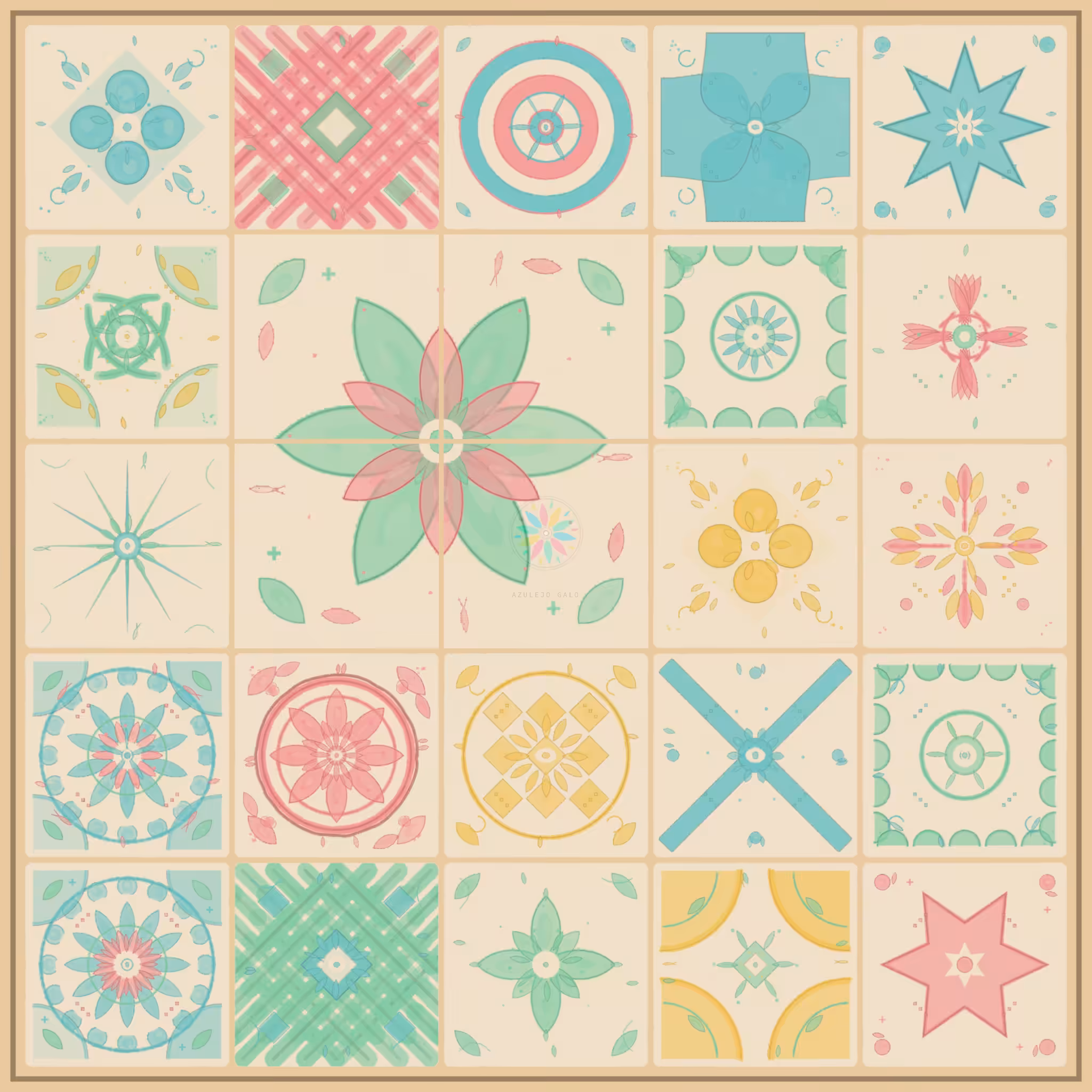 Azulejo Galo by Bryan Brinkman #144
