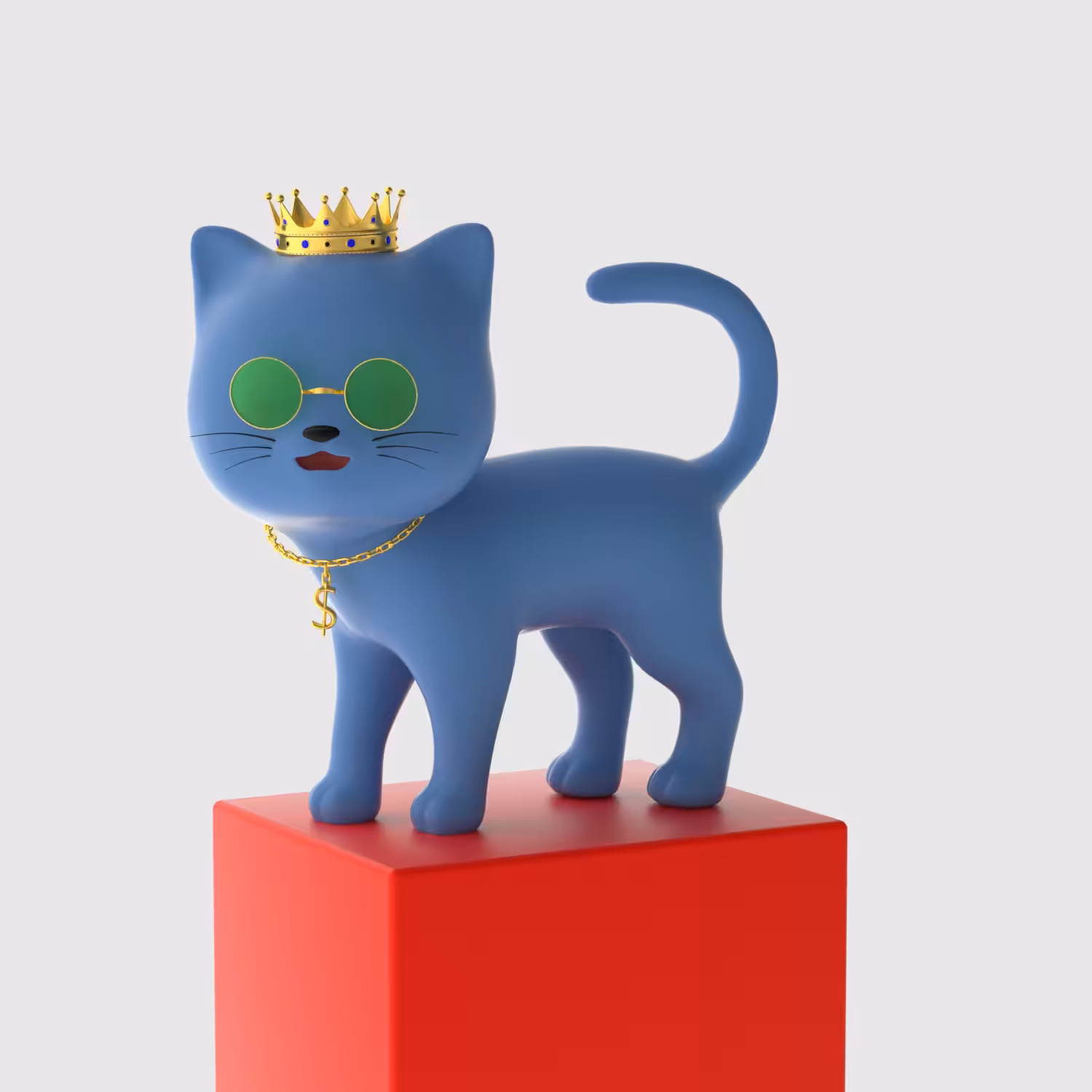 3D Meow Cat #68