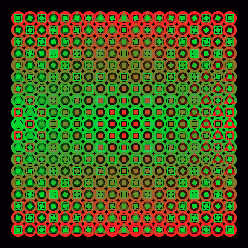 Hyper-Vasarely #5