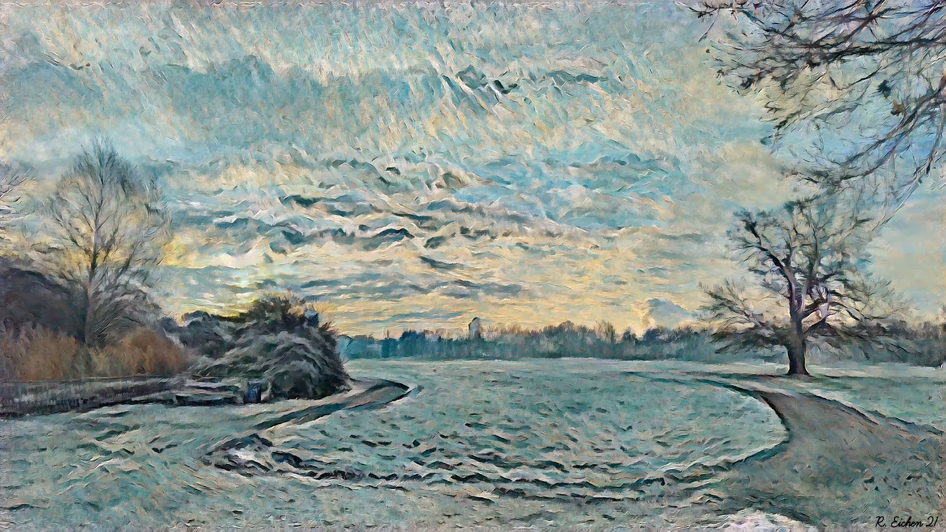 Winter park landscape II