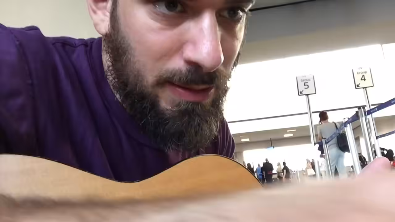 Song A Day: I Wrote My Apple Song But I Don't Have Time to Make the Video Because I'm at the Airport