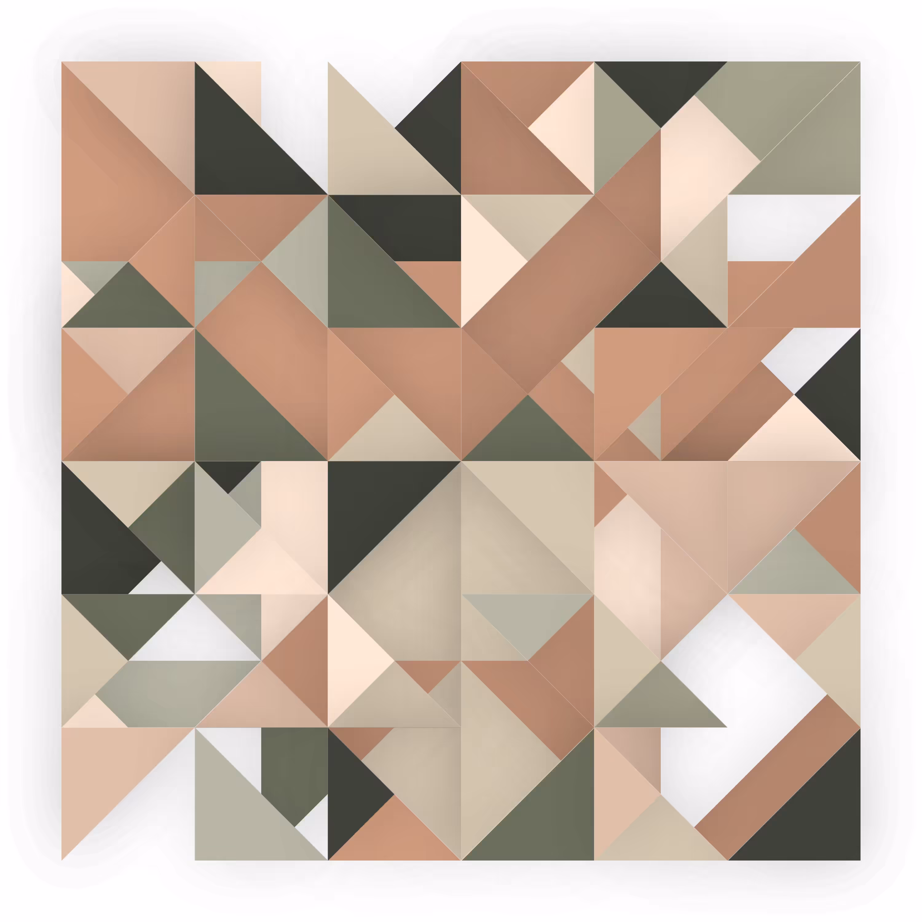 Artpalette 55 - Abstract Triangle Generative art