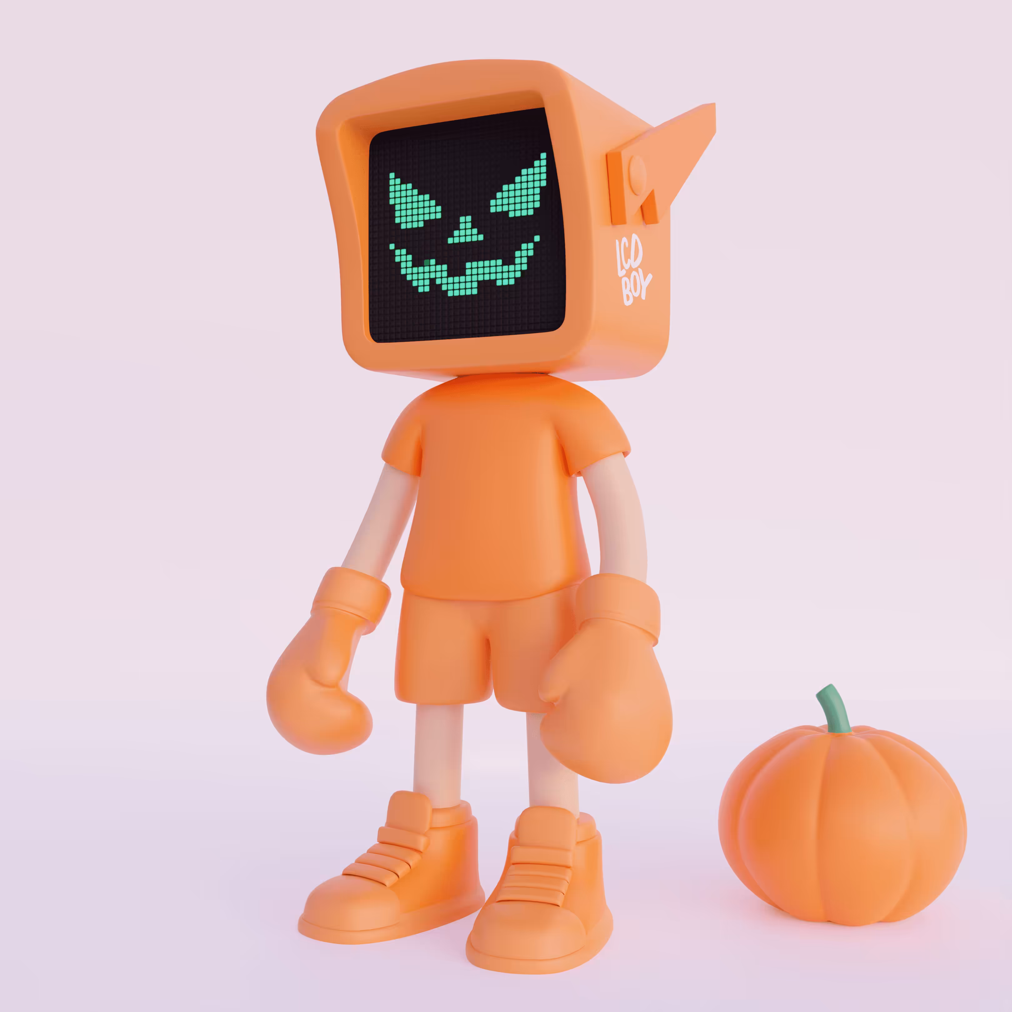 LCD BOY (pumpkin) #110