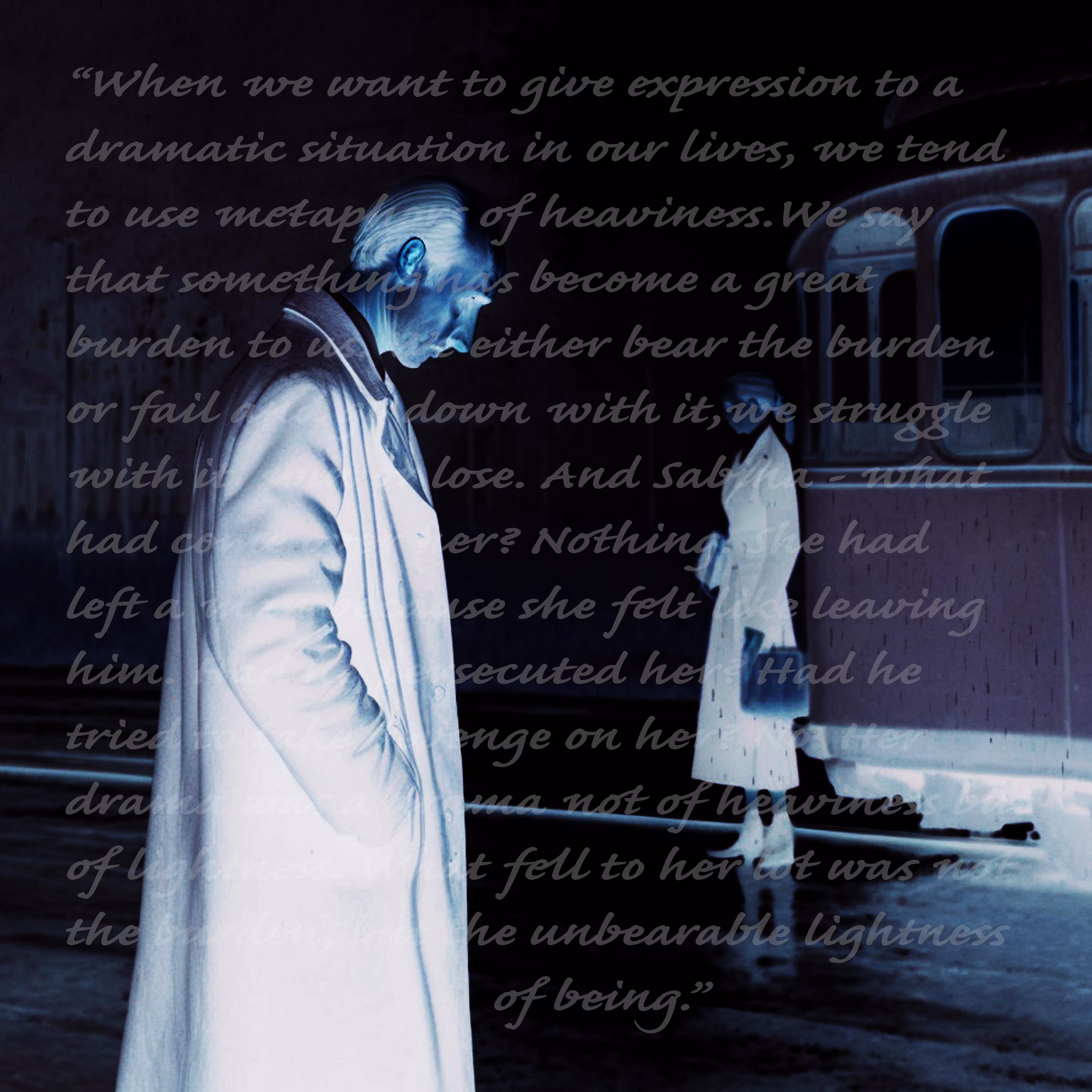 scene #1 - lightness of being