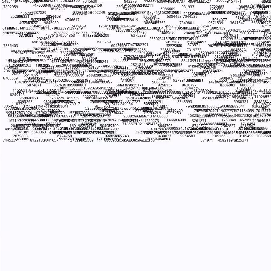 Painting by Random Prime Numbers #64