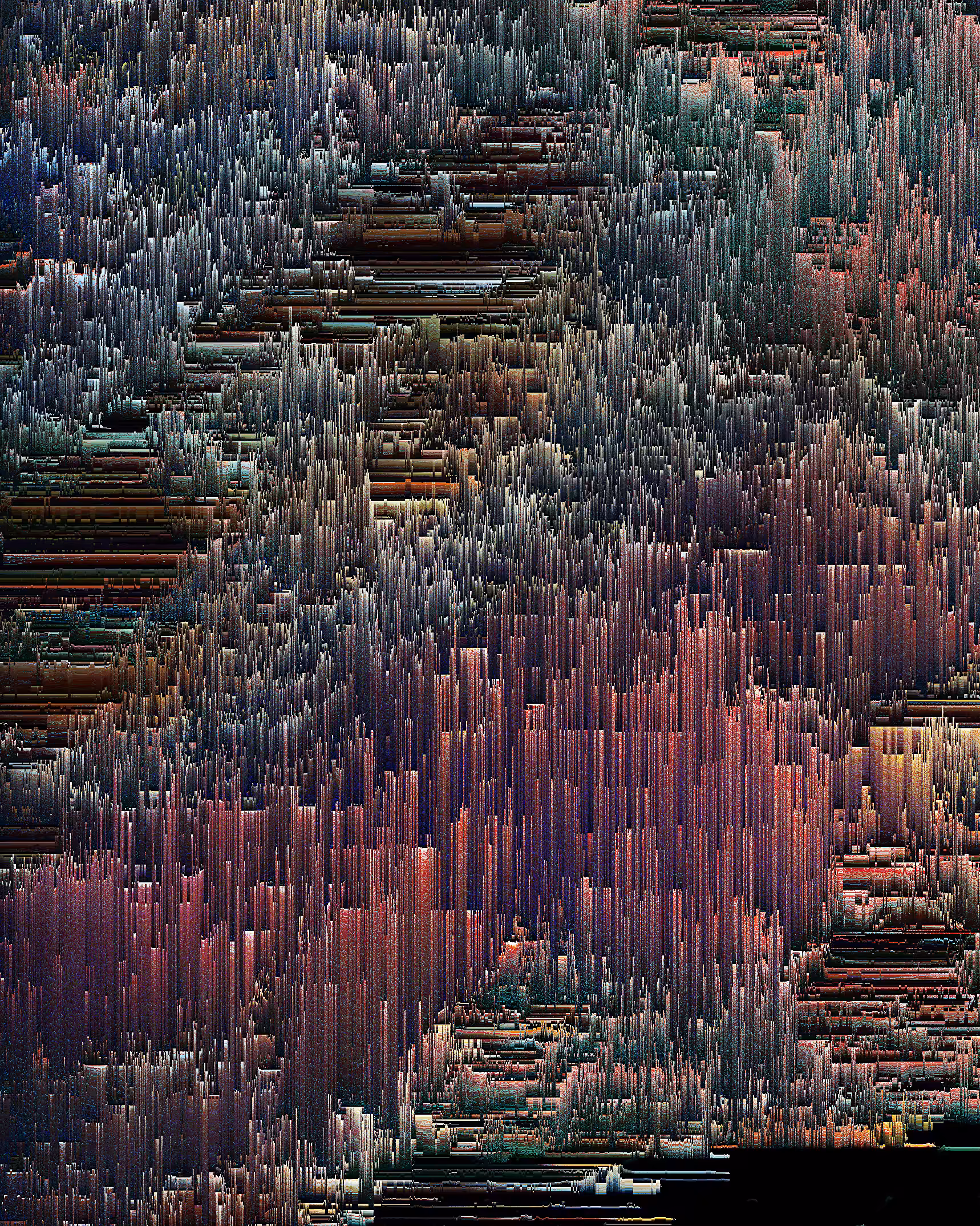 Analog Painting to Pixelsorting 846