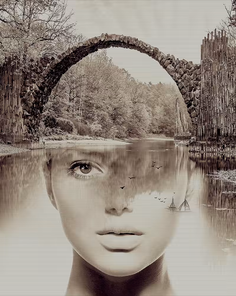 / THE MYSTERIOUS WOMAN OF THE ARCH /