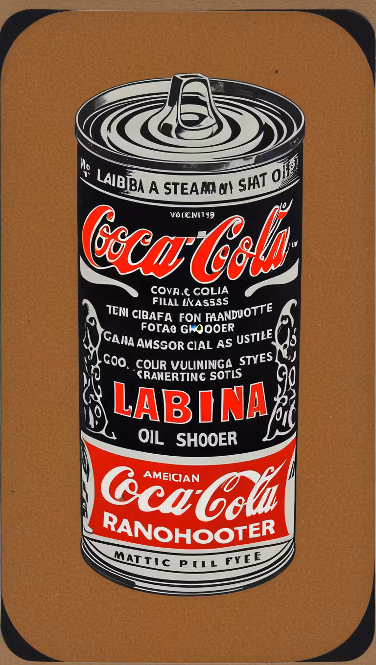 COCA COLA LABINA OIL SHOOER