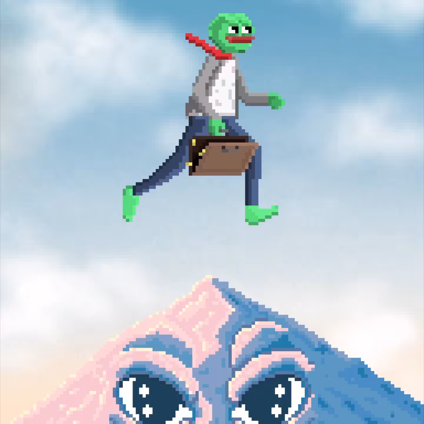 The secret life of pepe🐸🏔