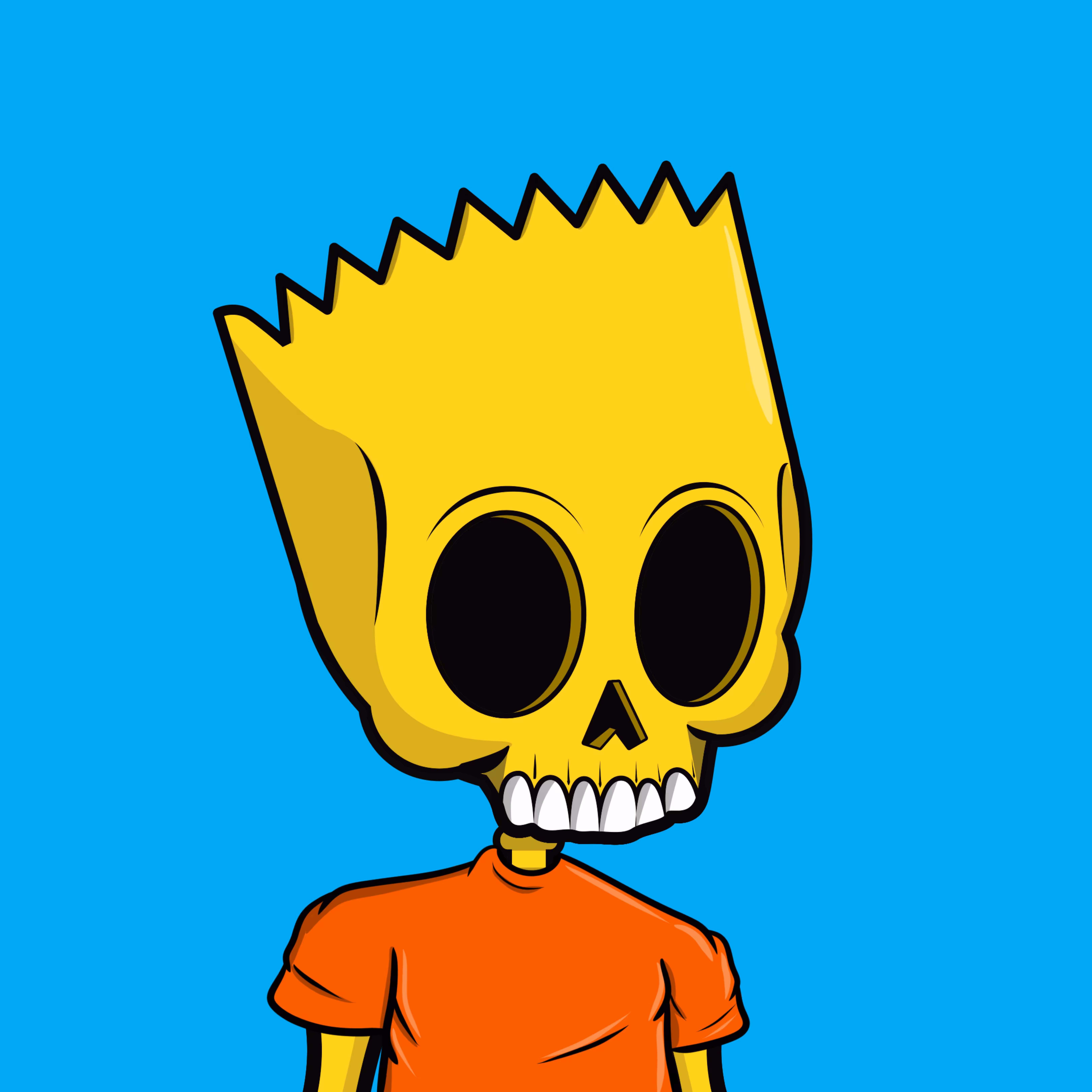 Edgar The Skeleton - Bart #378