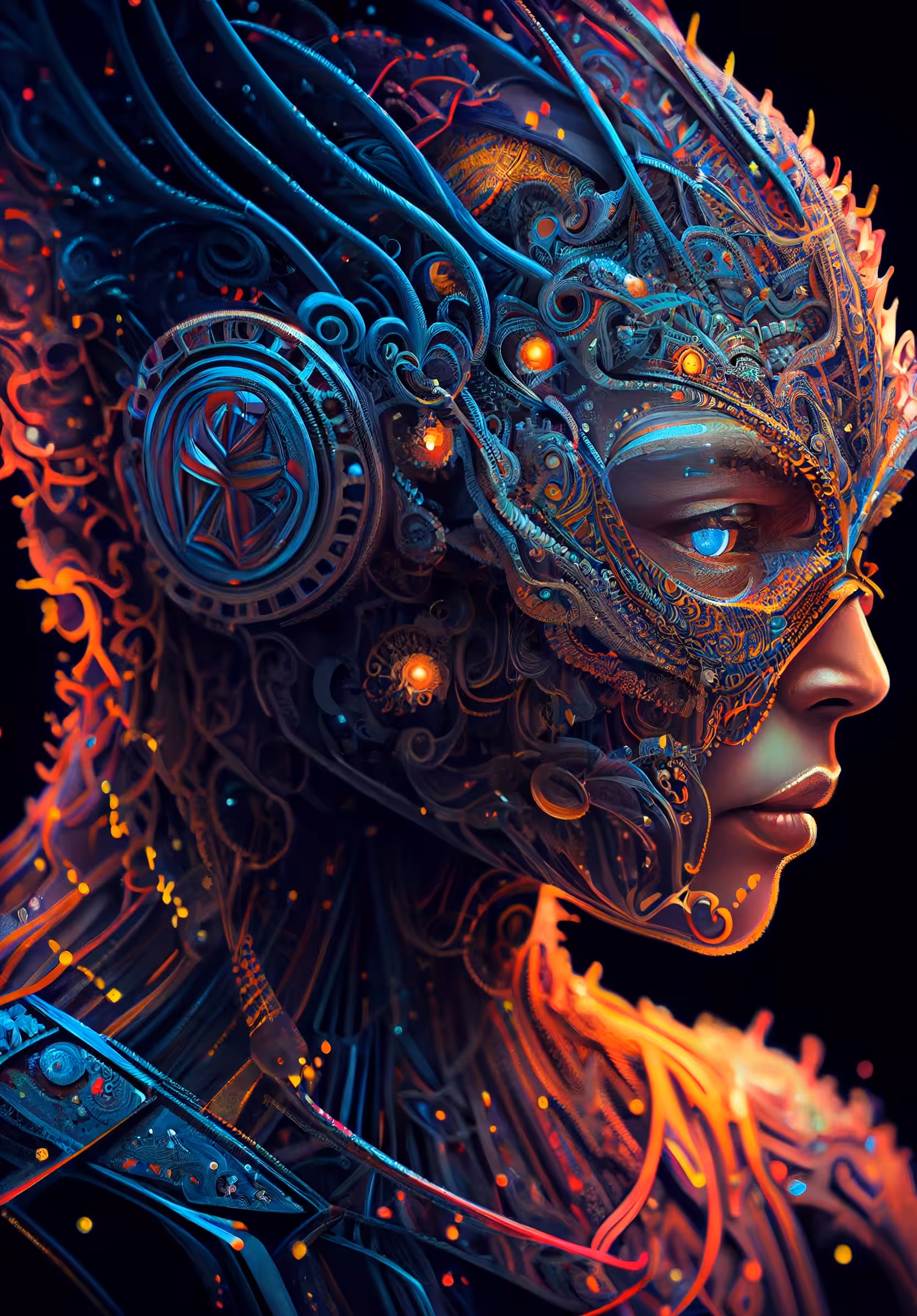 Bionic cyborg dreamer