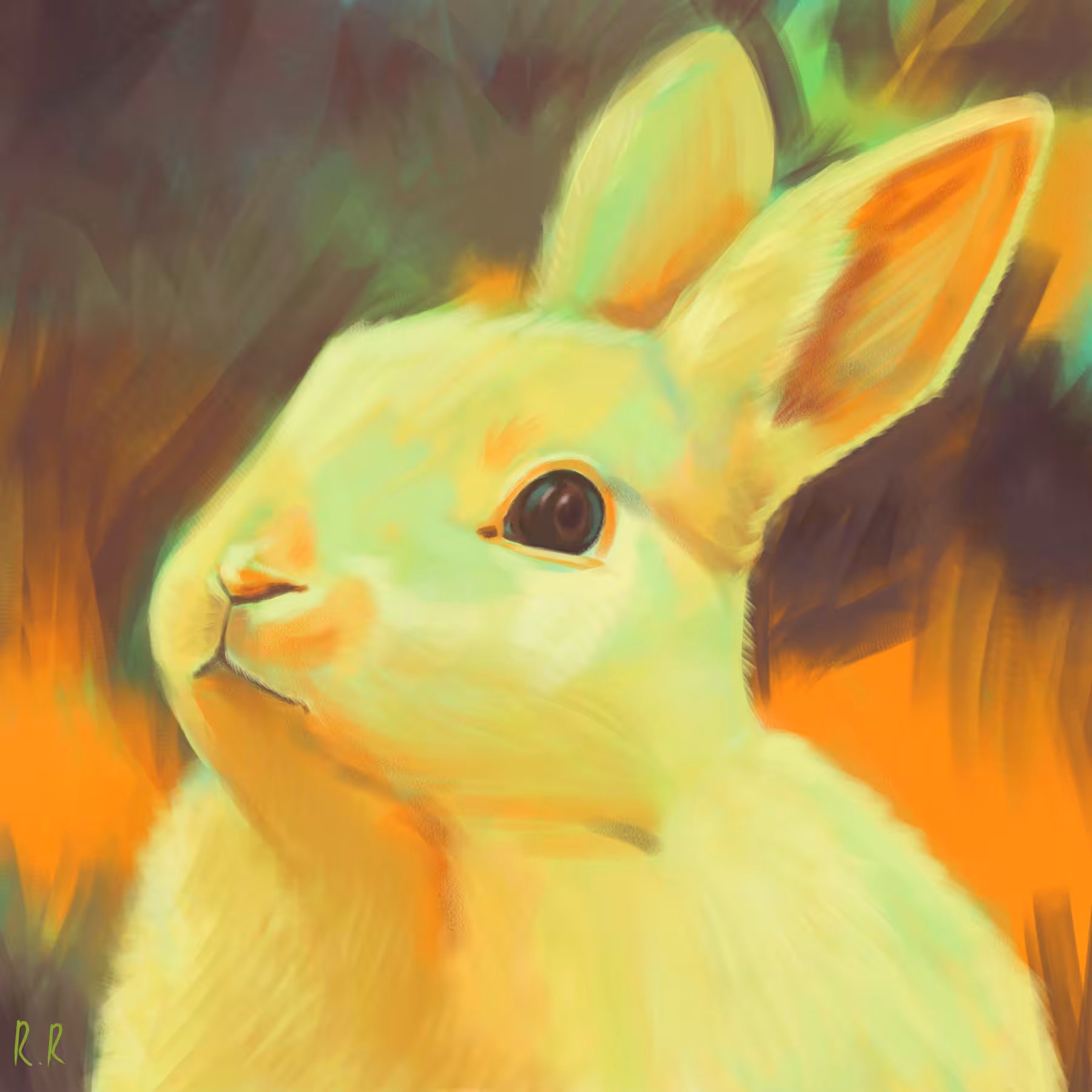 Fire Bunny