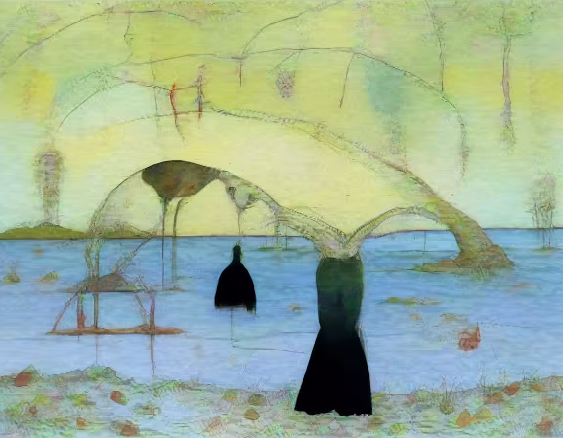 O_p: Echoes Beneath the Pale Sky