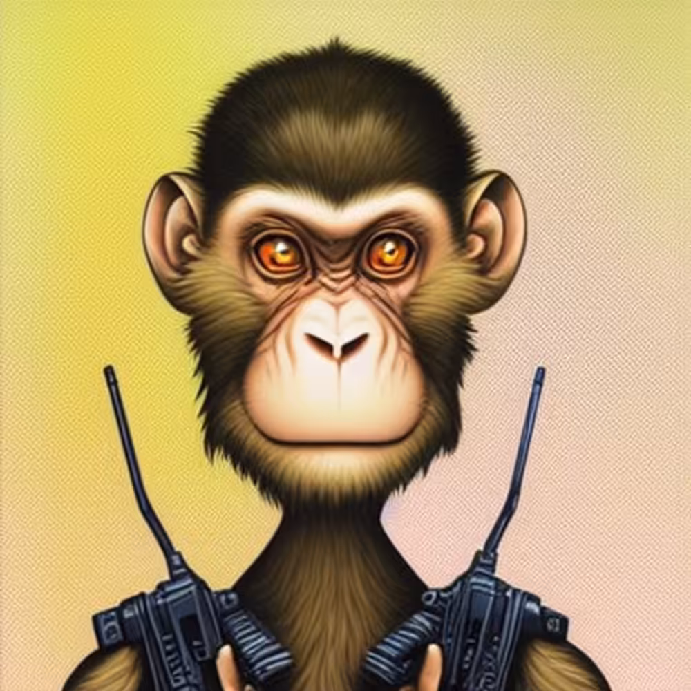 mati mask nft: Smart monkey #n51