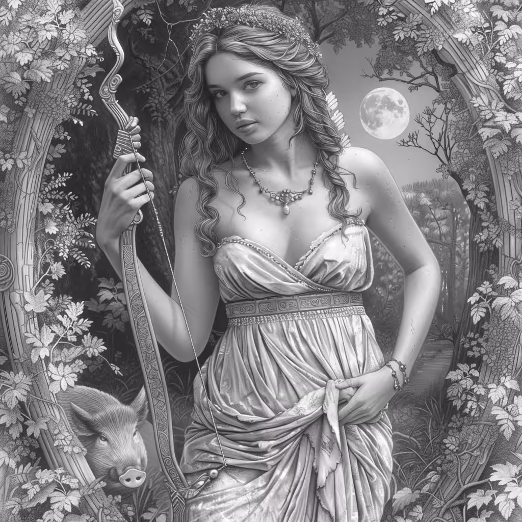 Artemis — Huntress of the Moon