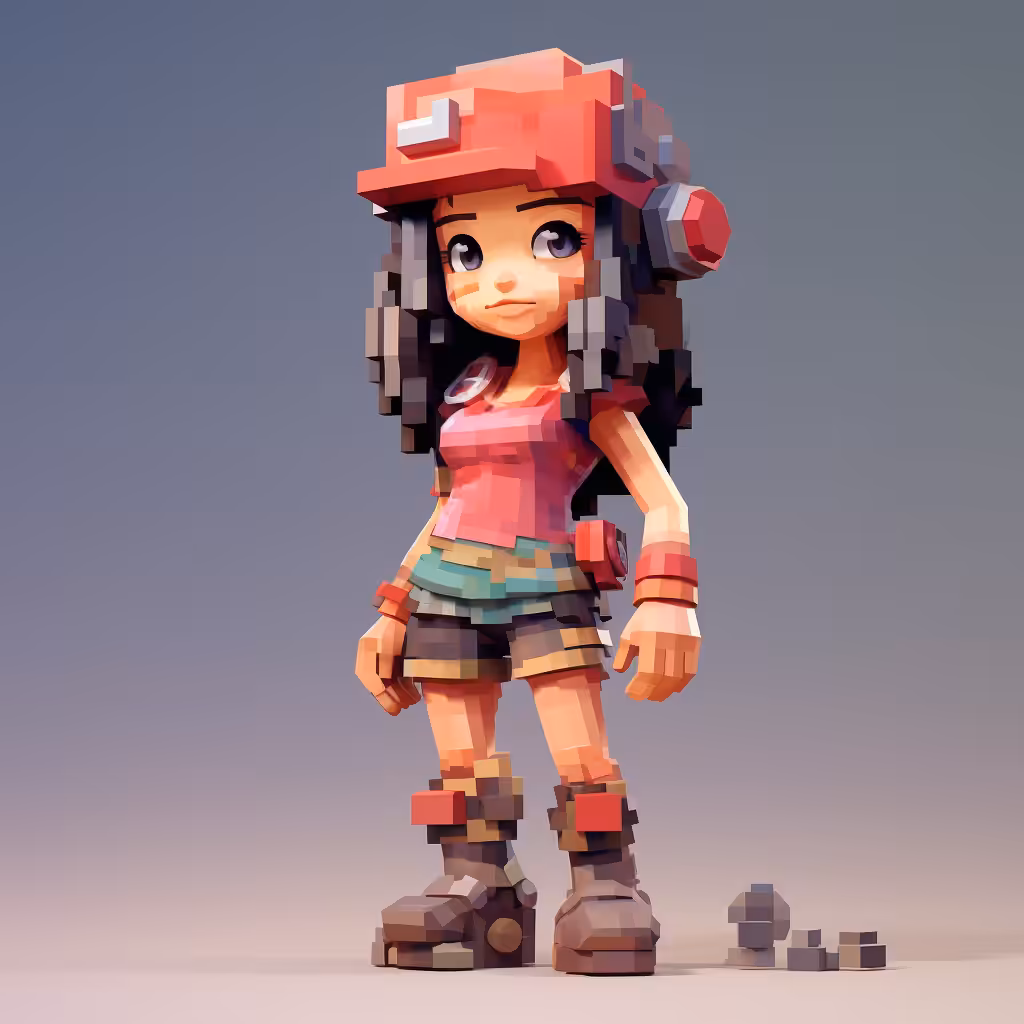 Tez Pixel Figure #172