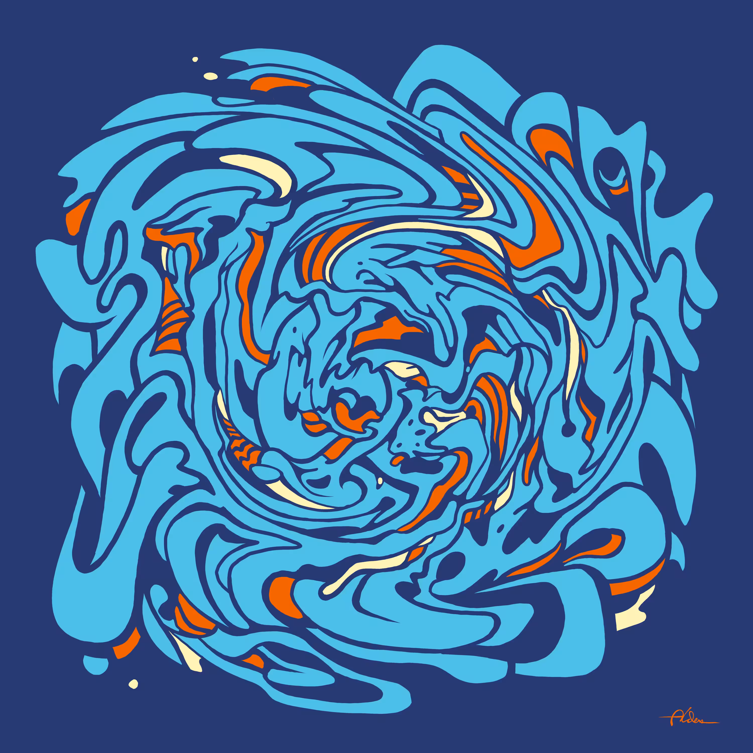 Hydroglyphics # 24