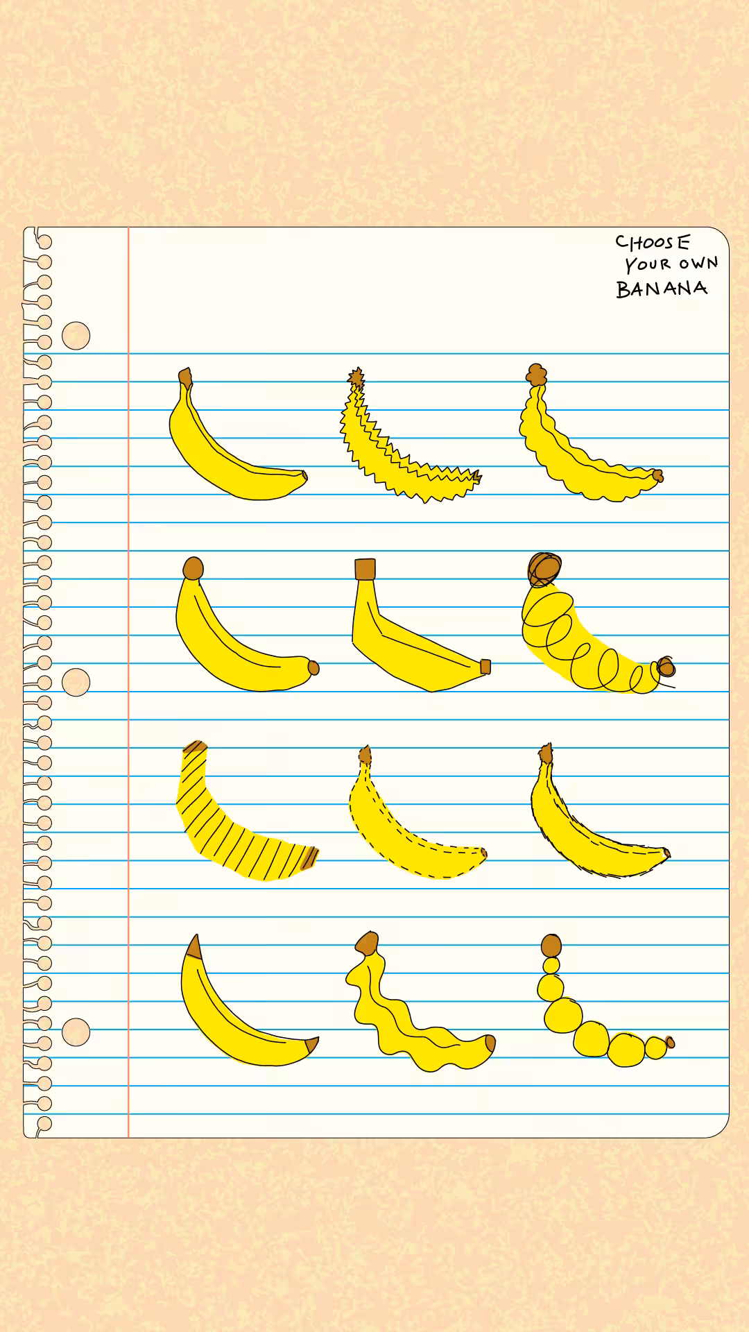 choose your own banana