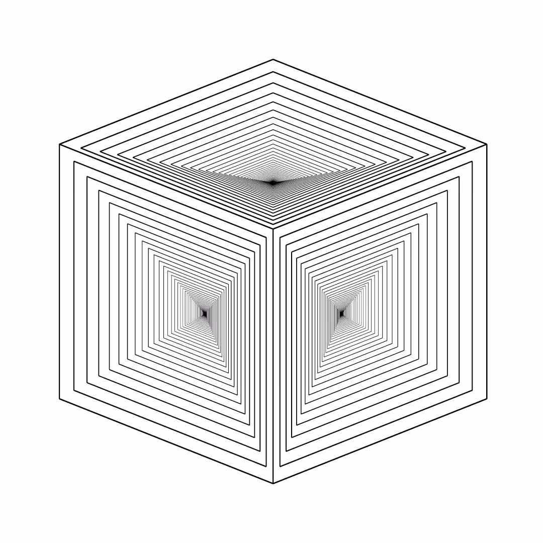 1 of cube