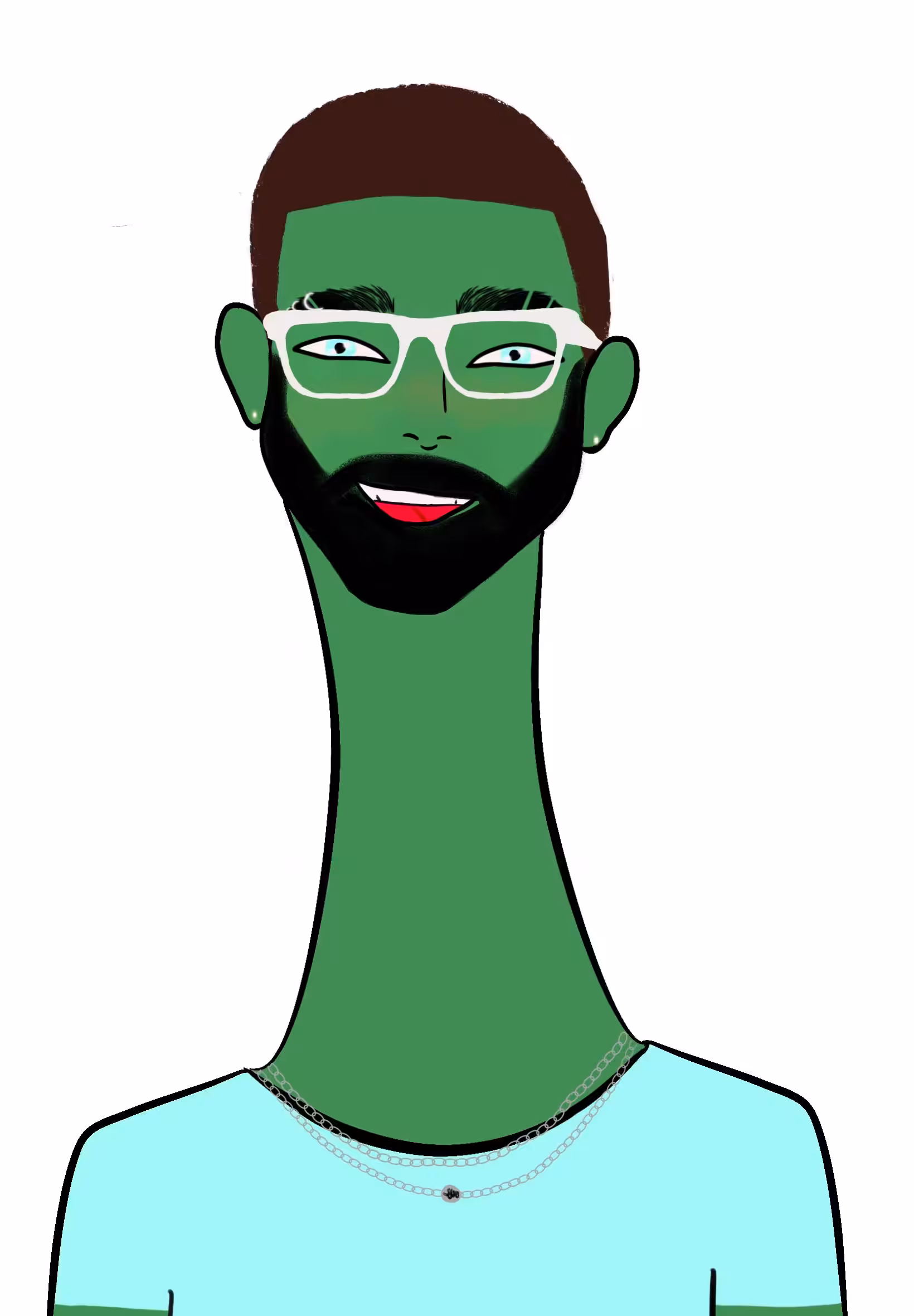 Long Neckie Fellas #2237