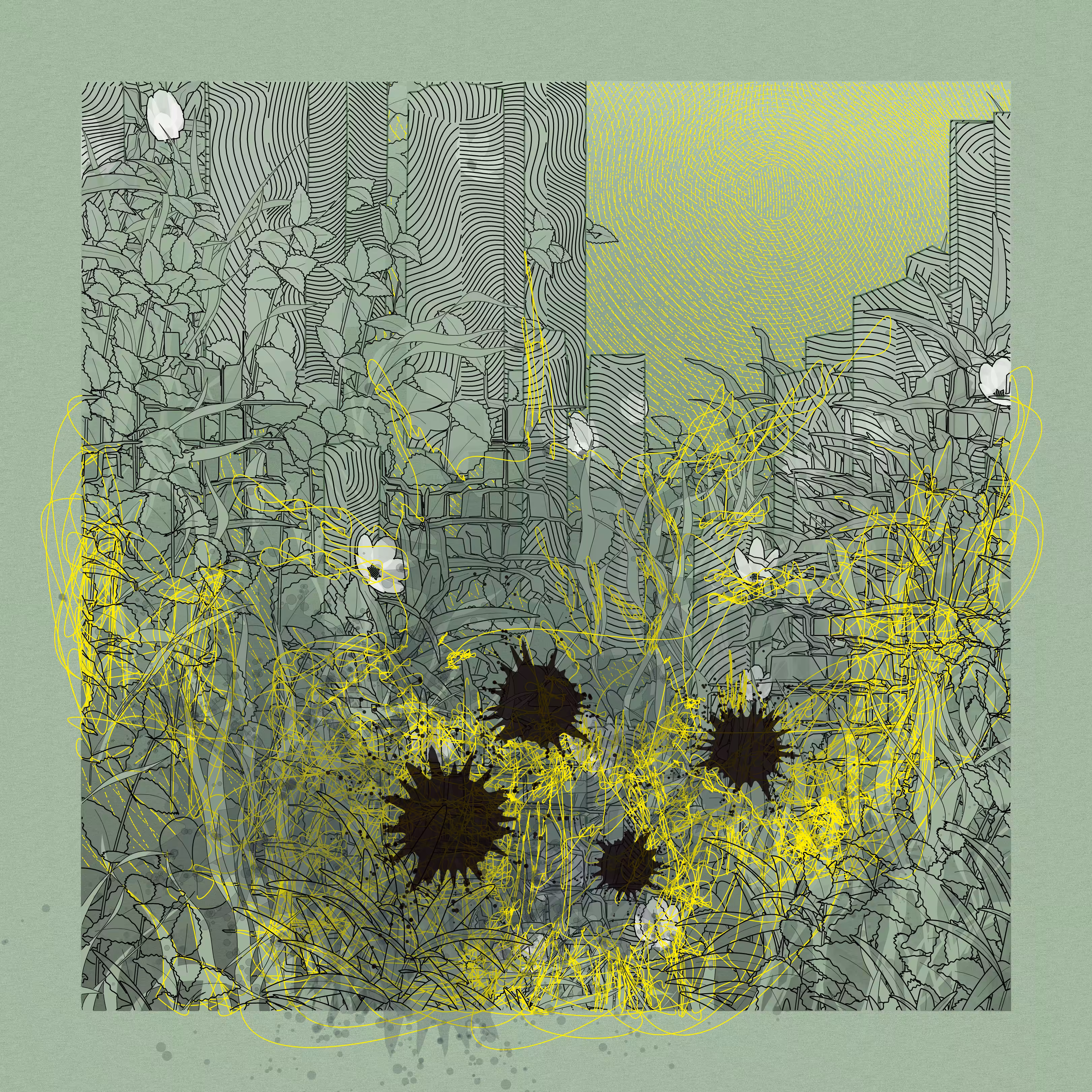Landscape with Carbon Capture #8947