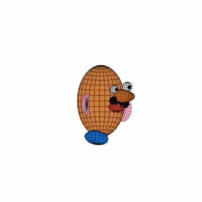 spinning potato #3