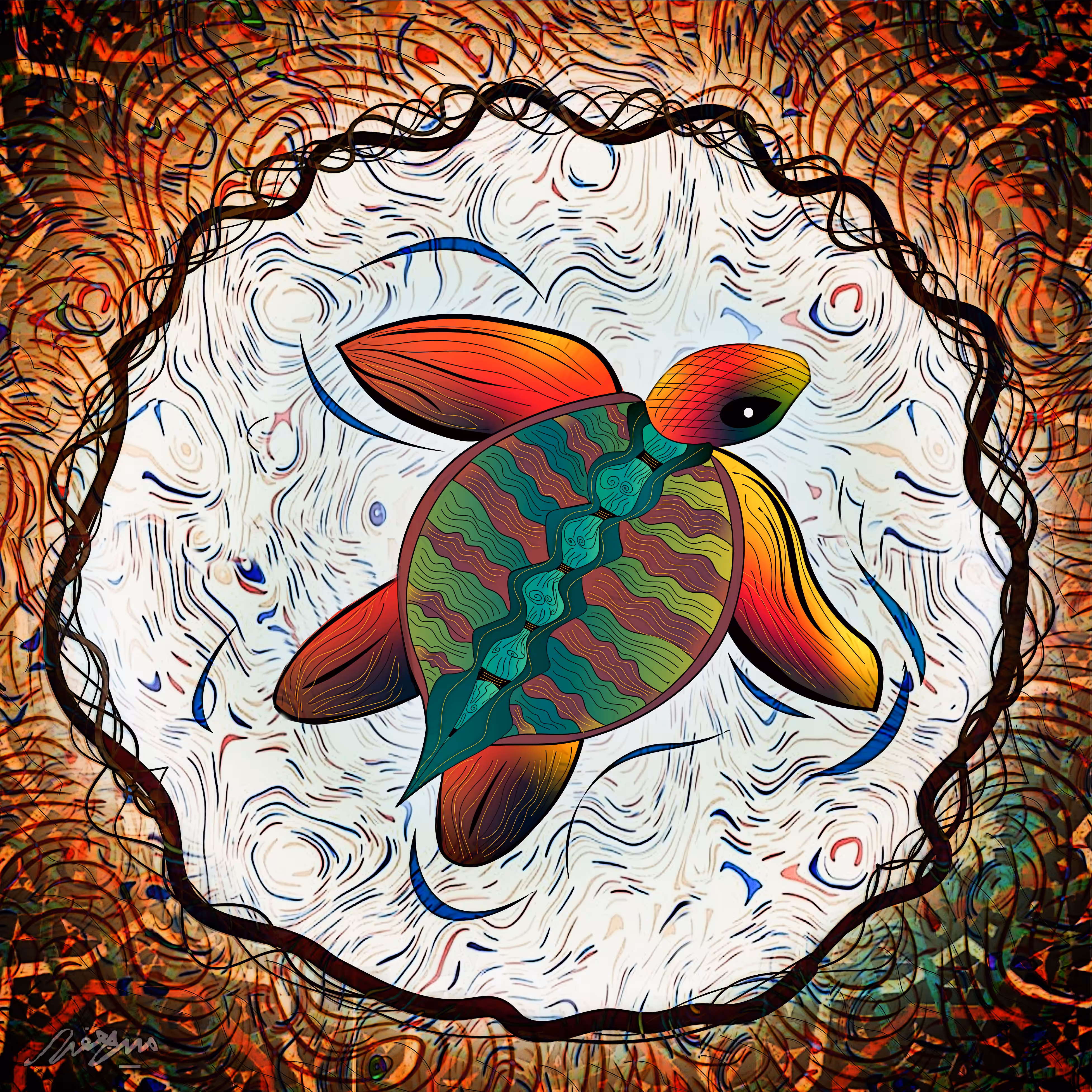 Digital turtle 1