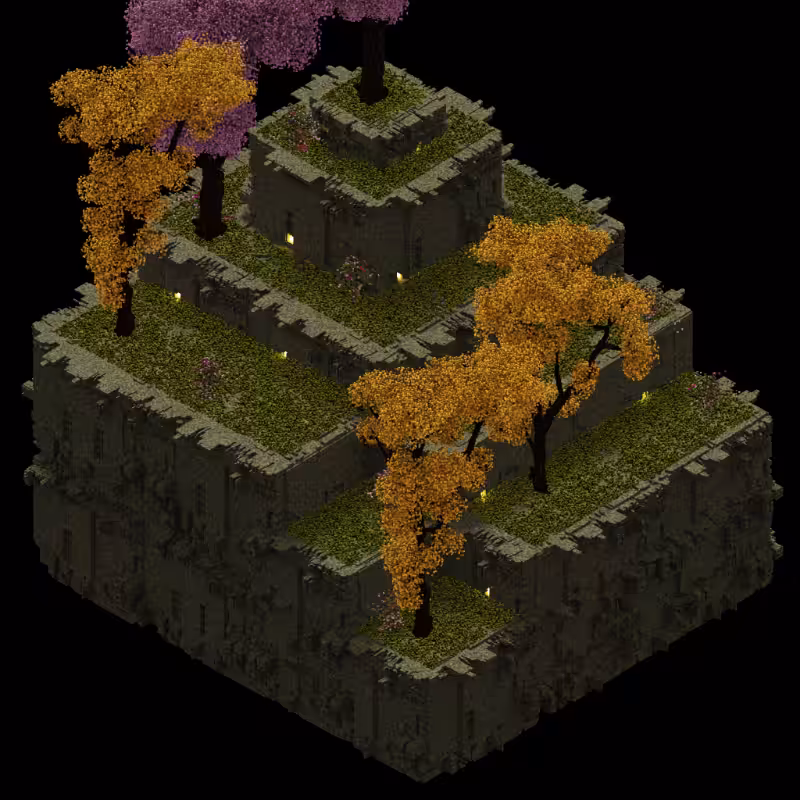 Voxel Temple #24
